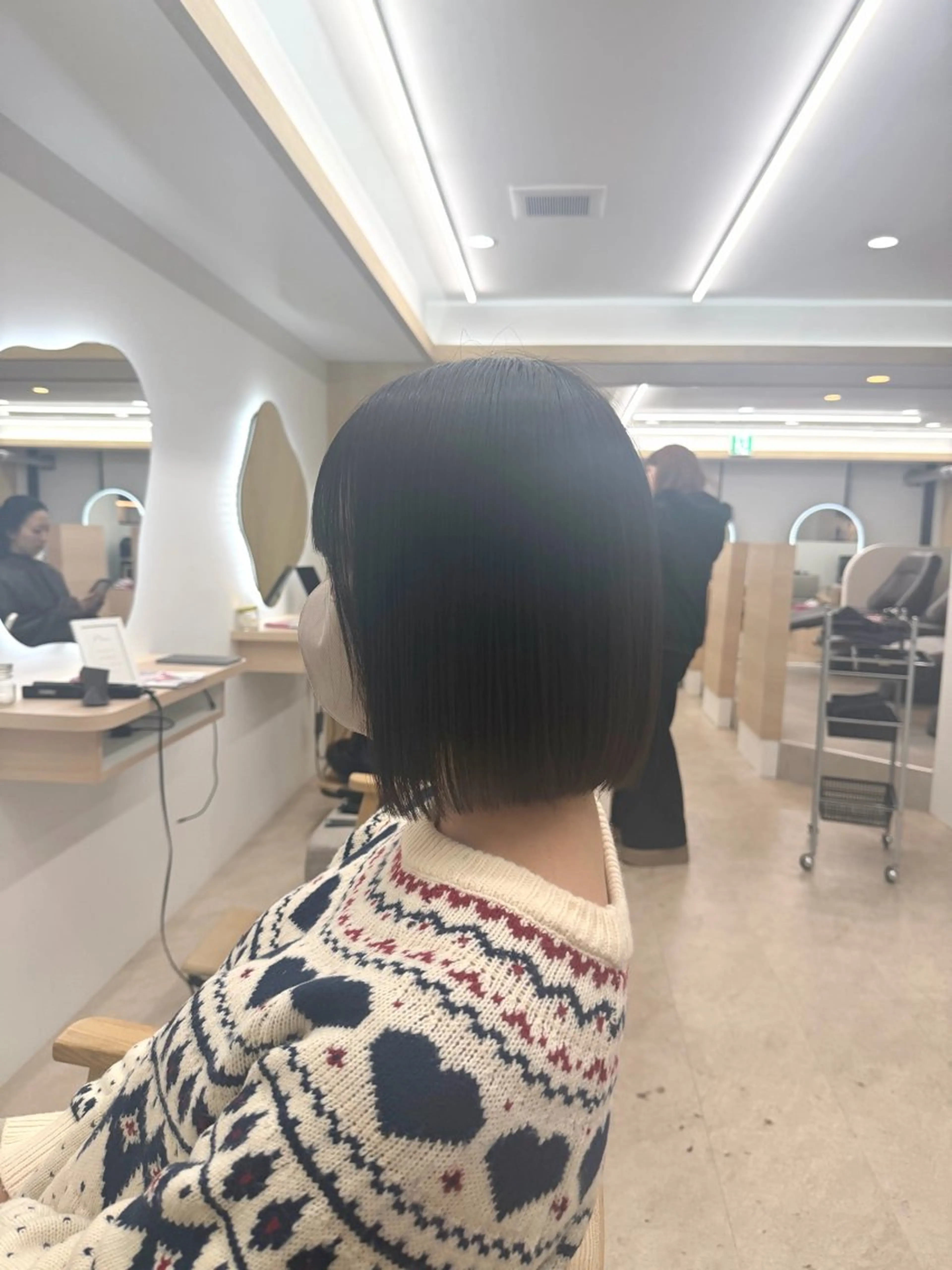 ミディアム ショート・ボブモデル 募集/京都/azuのヘアスタイル