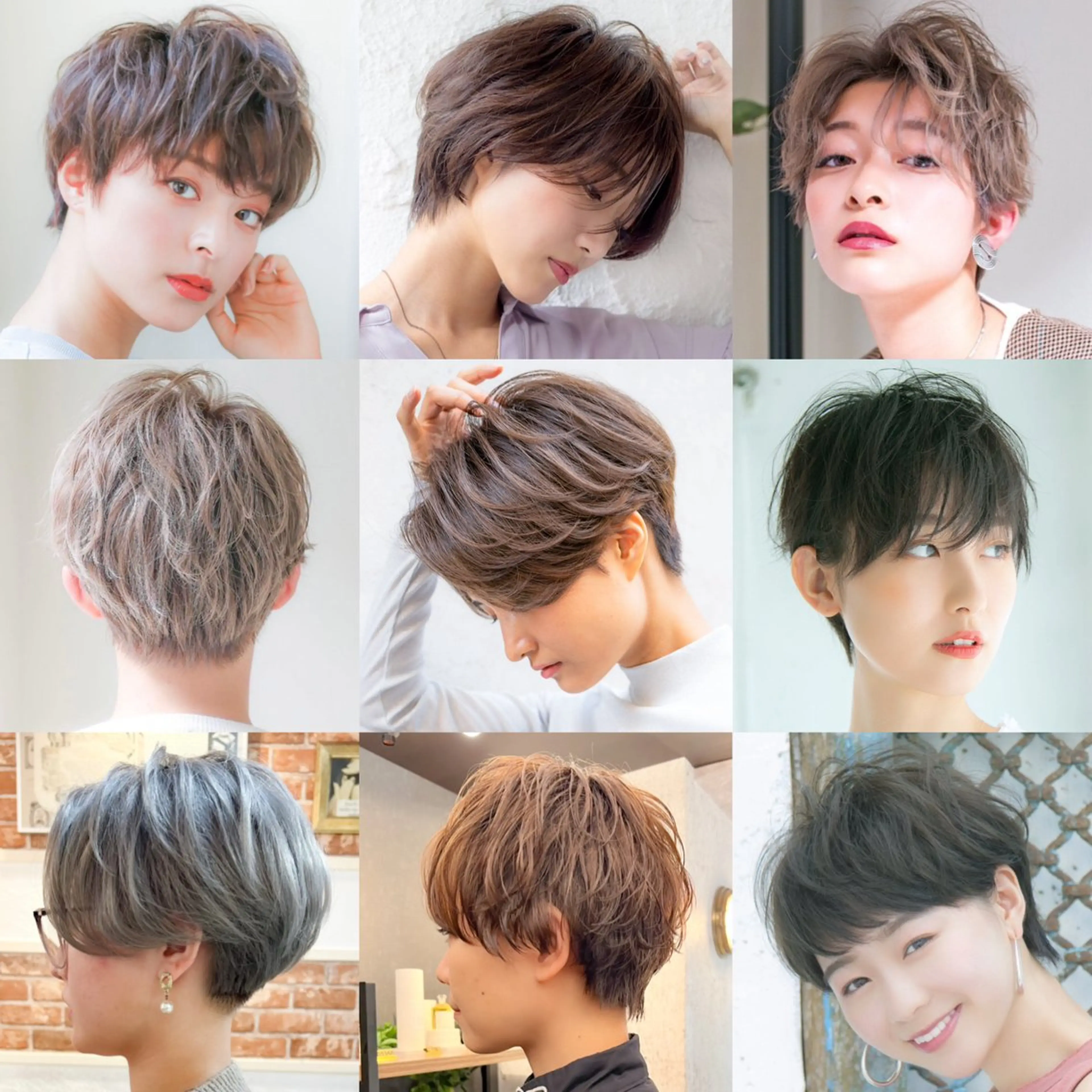 💎お出かけ前のショートヘアセット✨ショート限定、前髪カット込み(税込¥2,200-)の写真