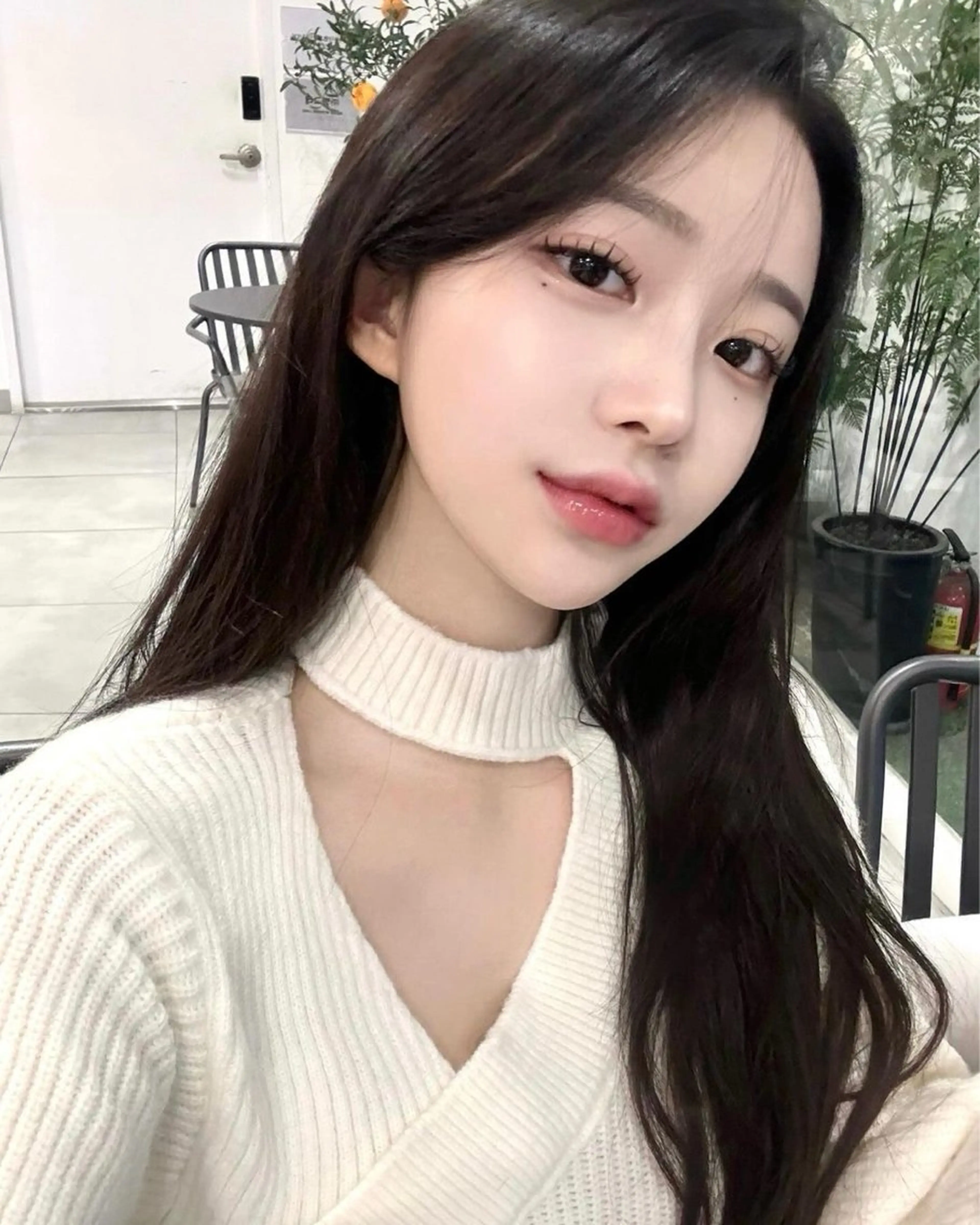 カラー カット ヘアカラー トリートメント 莉乃/縮毛矯正/髪質 改善/艶カラーのヘアスタイル