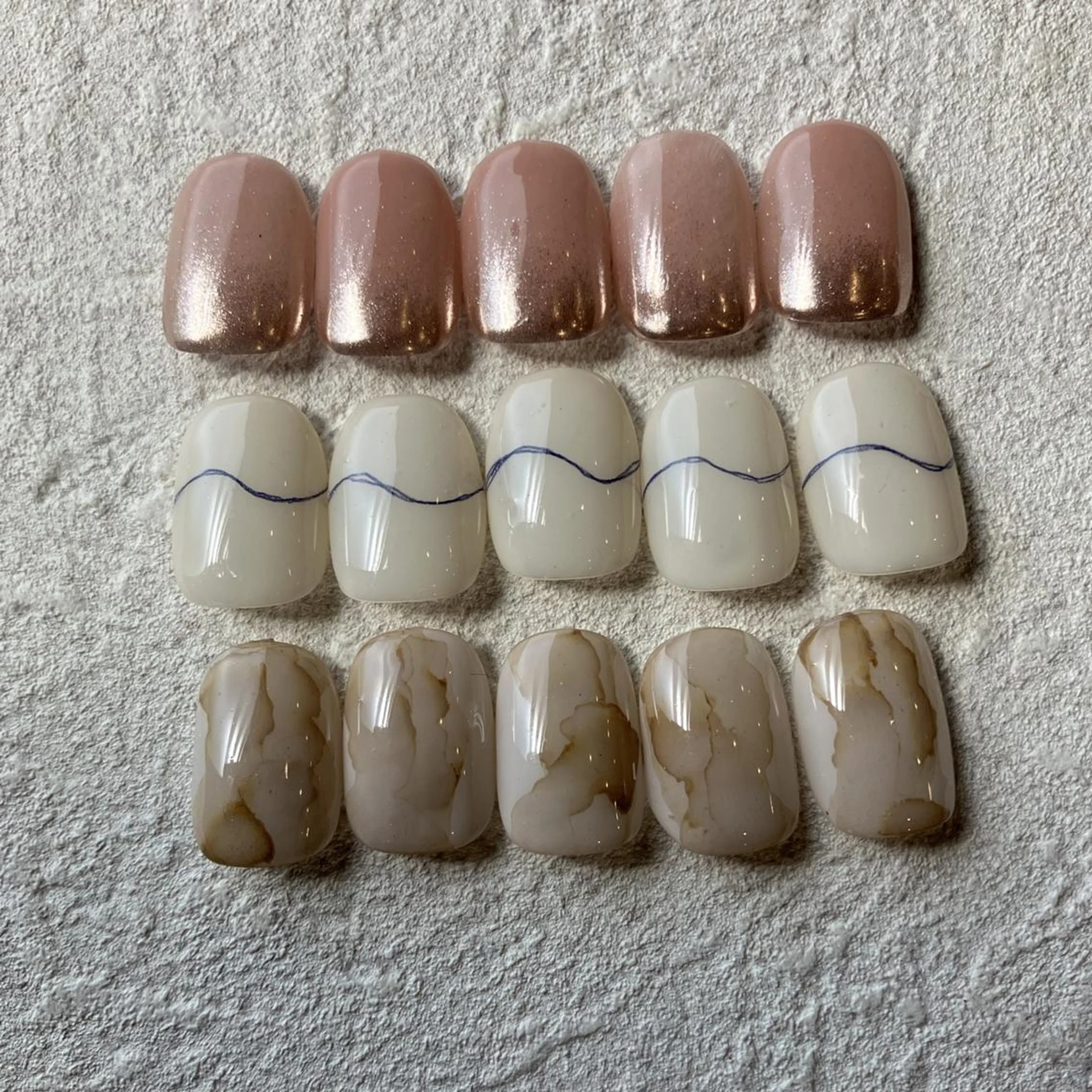 【スタンダードコース/オフ込】🌿シンプル系ニュアンスデザイン50個以上からご選択/色かえ可🌿の写真