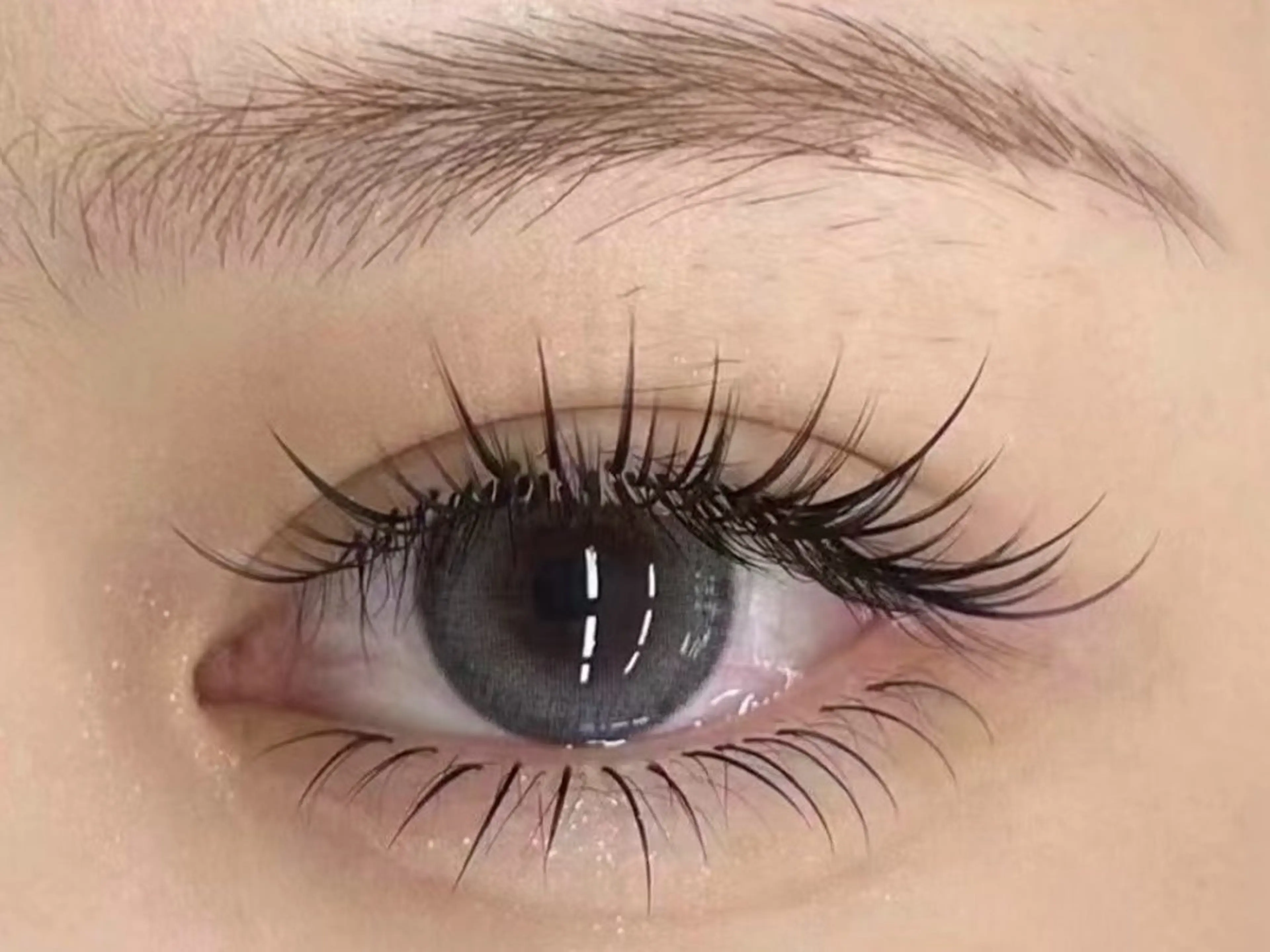 マツエク・マツパ 束感まつ毛 カラーマツエク フラットラッシュ パリジェンヌラッシュリフト まつげパーマ マツエク 🍓 KaNan🍓のマツエク・マツパデザイン