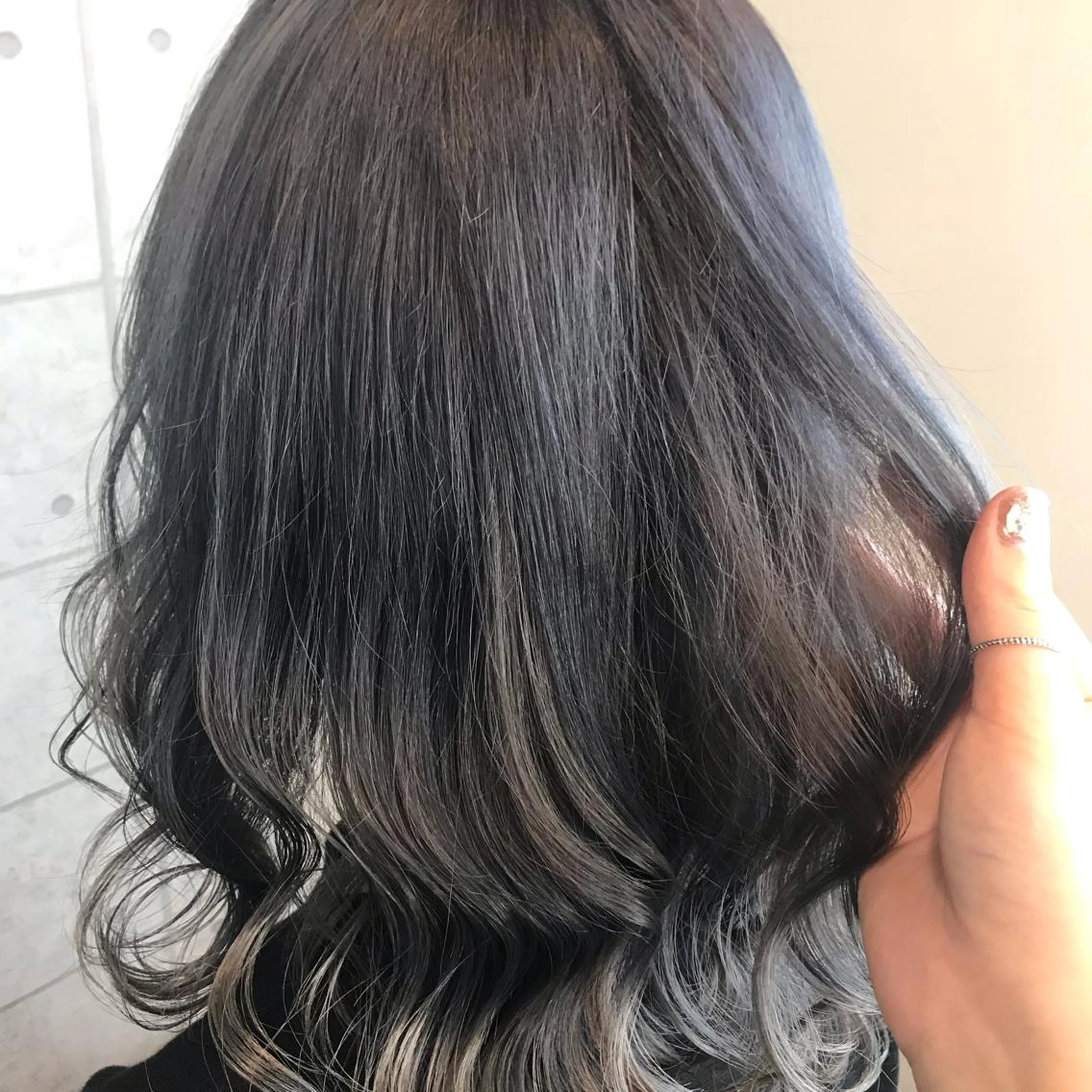 ミディアム カラー knock【ノック】所属・烏丸韓国ヘア🇰🇷 ayaka🎀のヘアスタイル