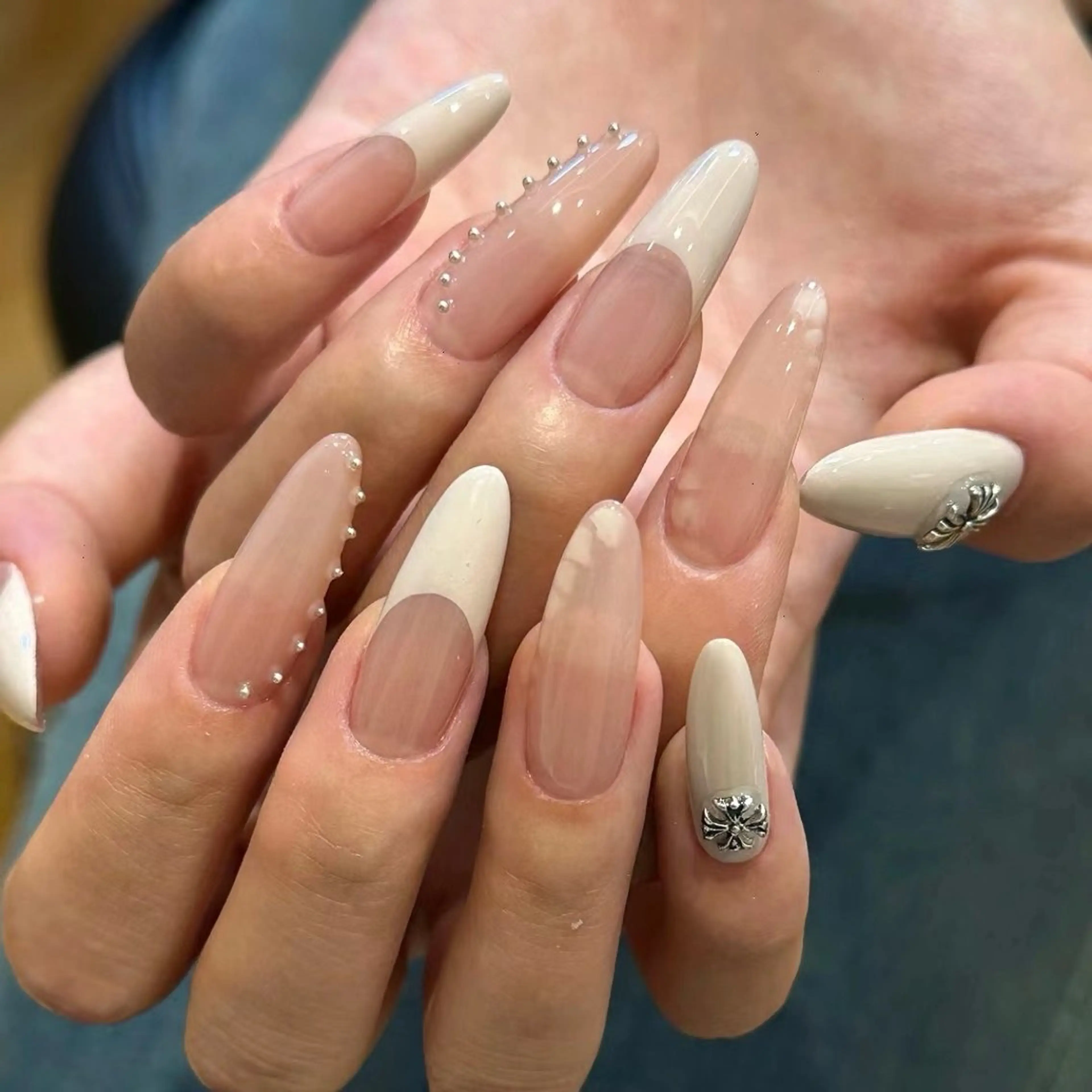 ネイル ハンドネイル By moonネイル 🌷ワンホン/韓国風のネイルデザイン