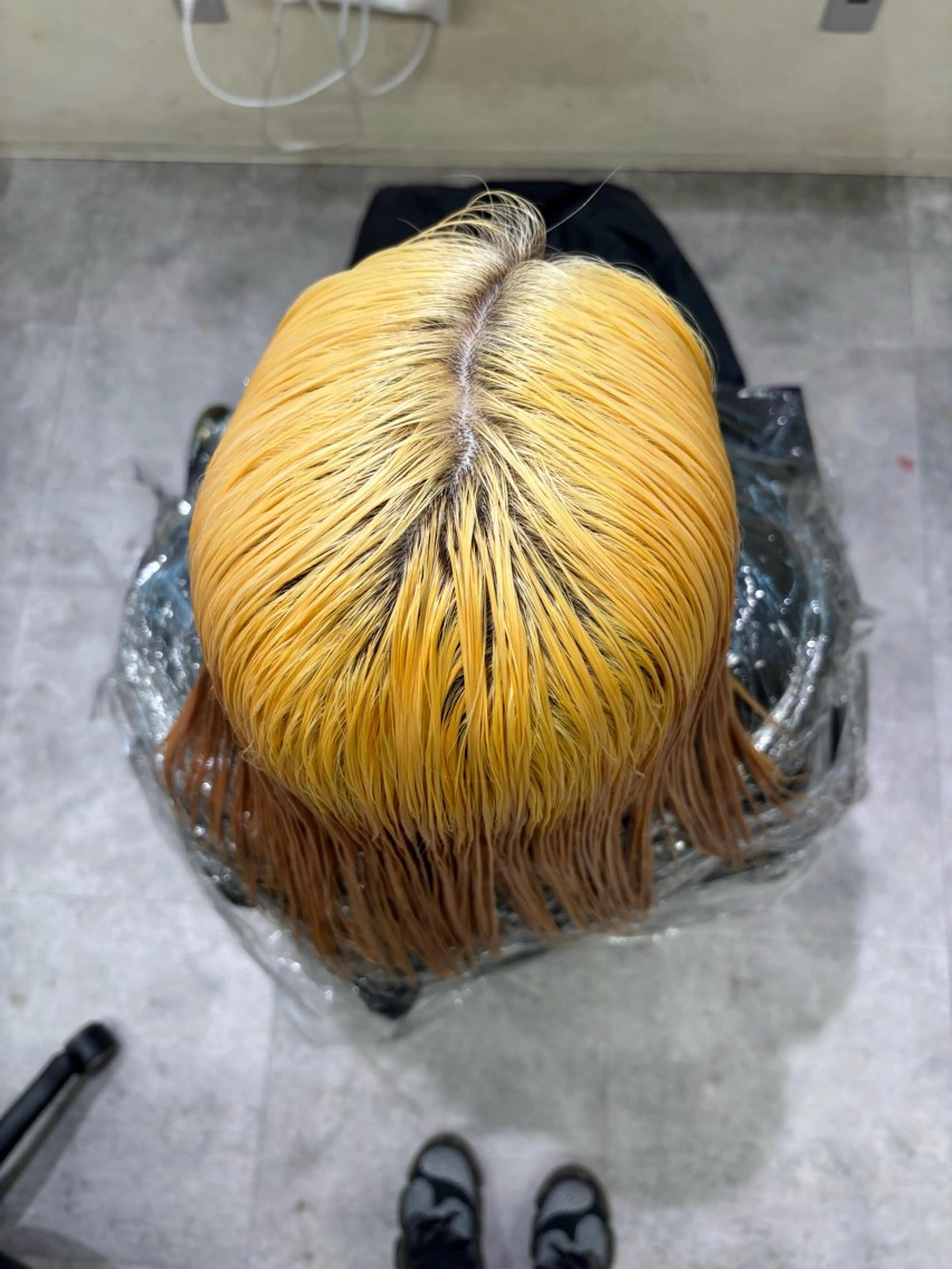 セミロング カラー ブリーチ カット ヘアカラー トリートメント Opus🐕kato Mizuki🐕のヘアスタイル