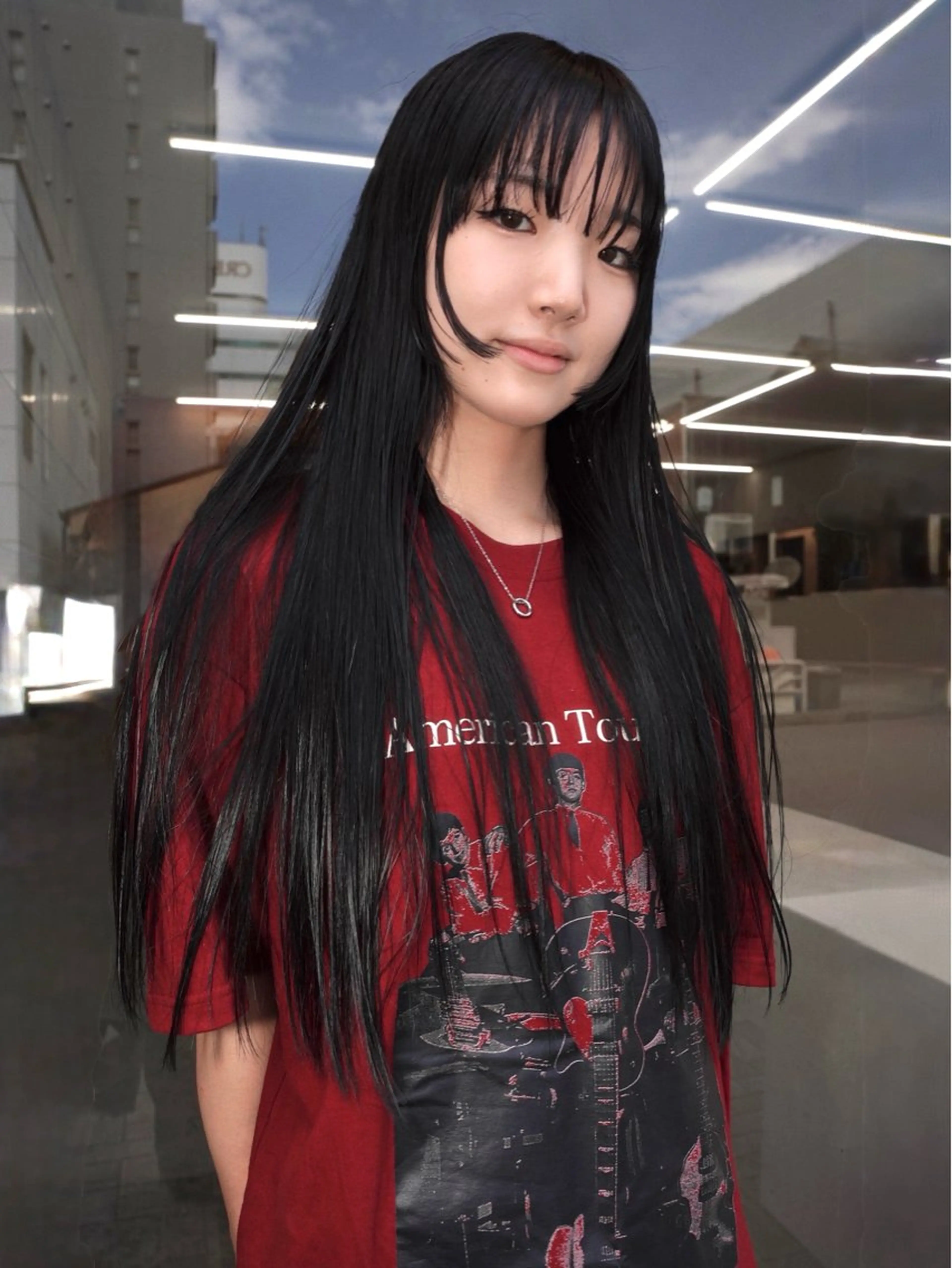 ロング カラー カット ヘアカラー トリートメント デザイン/レイヤー Kaito🐩/栄のヘアスタイル