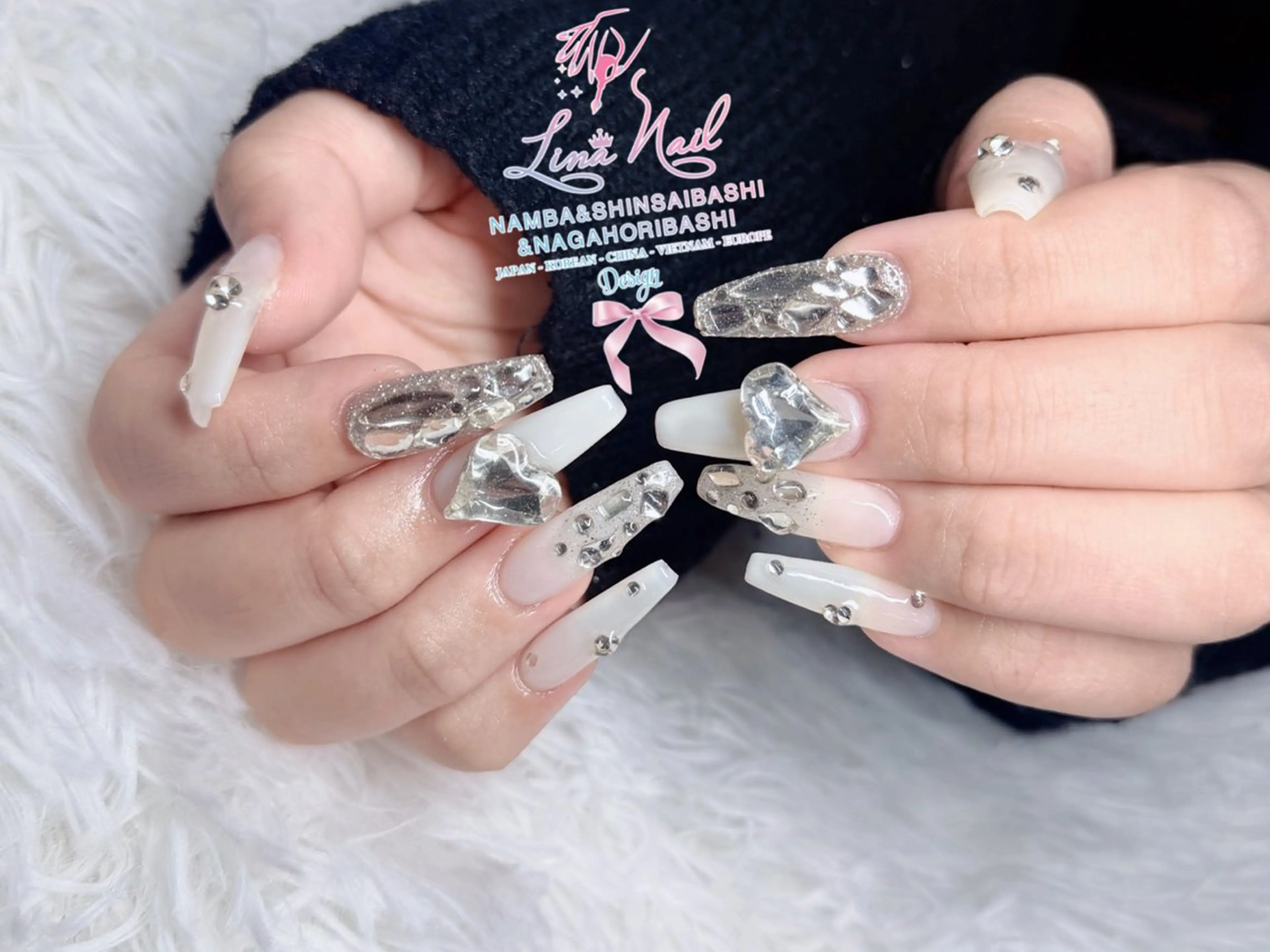 ネイル フットネイル ジェルネイル 持ち込み ネイルチップ ハンドネイル リナネイル 長堀橋店／東心斎橋店のネイルデザイン