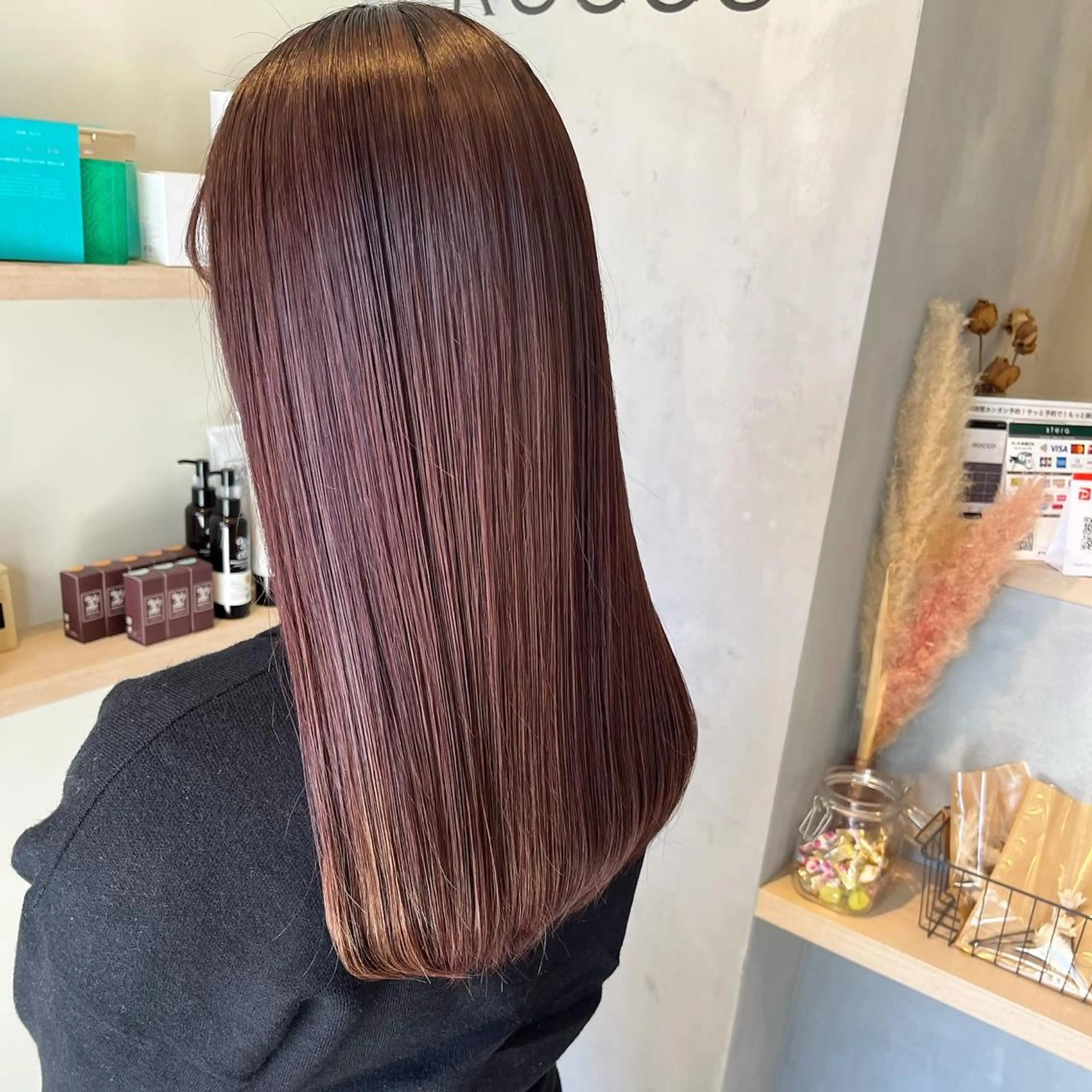 ロング ヘアカラー MAI ROCCO3rdのヘアスタイル