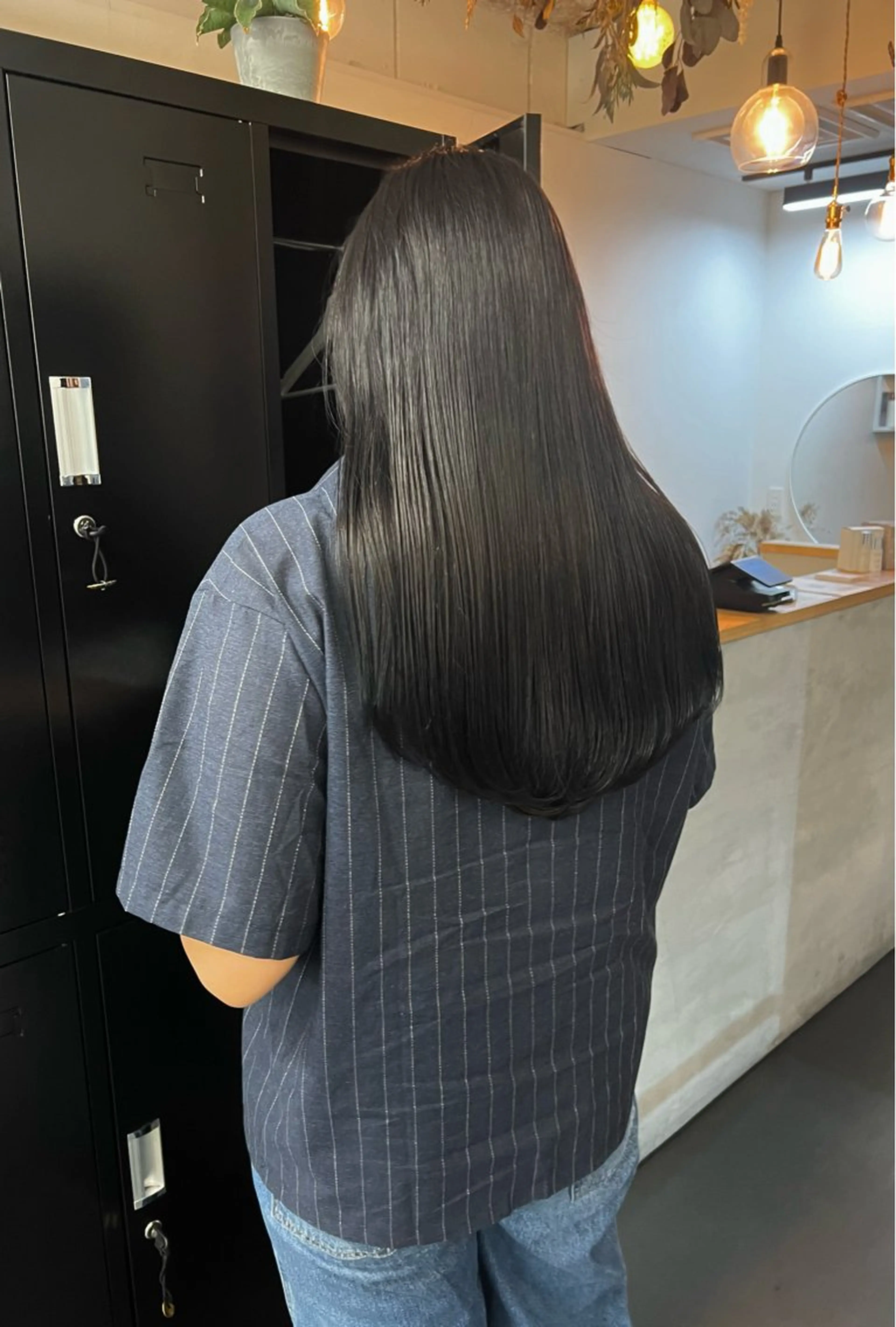 ロング カラー モリ ナツルのヘアスタイル