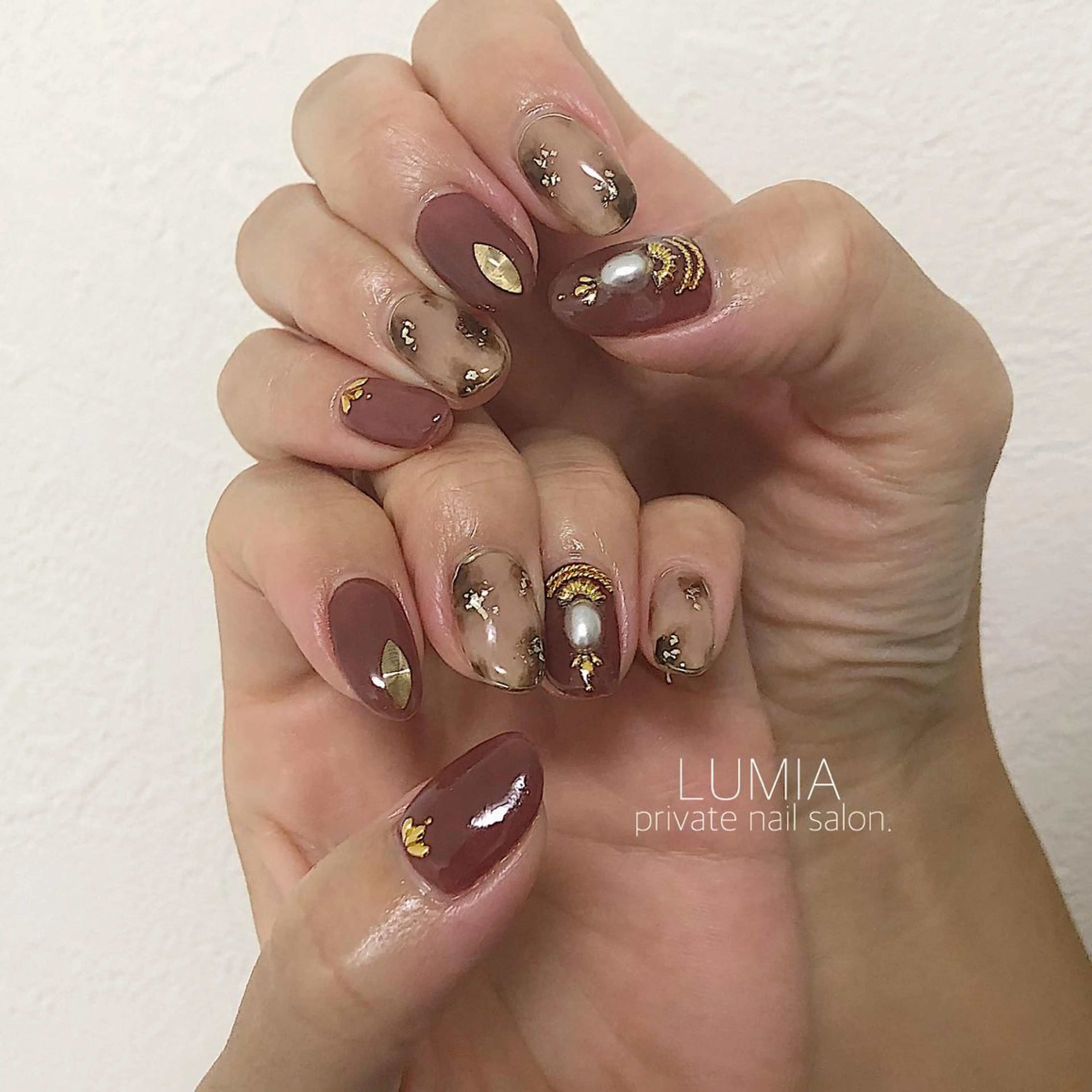 ネイル nail&eyelash Rine所属・Rine 放出 (リネ)のネイルデザイン