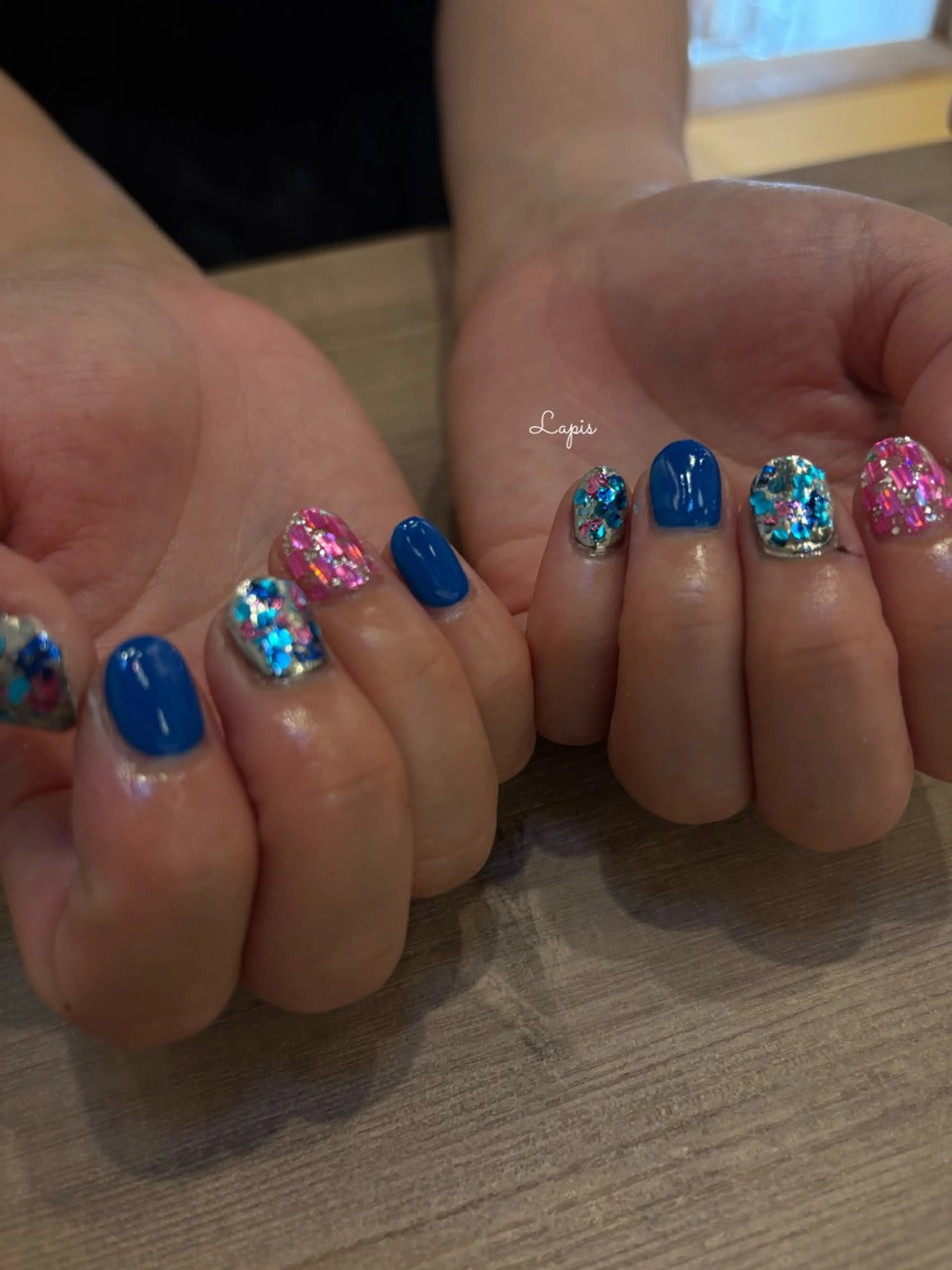 ネイル ハンドネイル Lapis *のネイルデザイン
