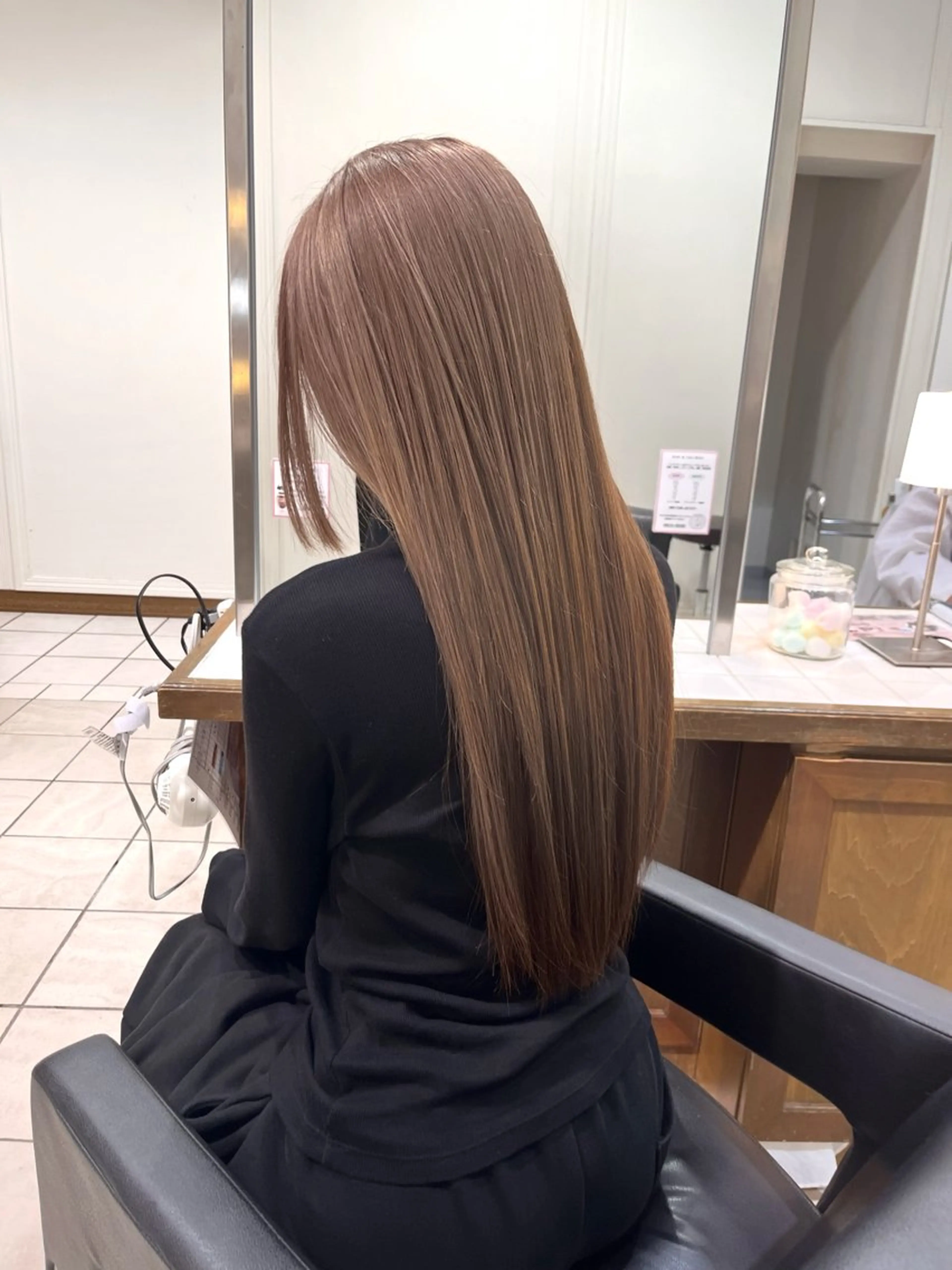 ロング カラー カット ヘアカラー トリートメント AffECTION所属・稲垣 至恩のヘアスタイル