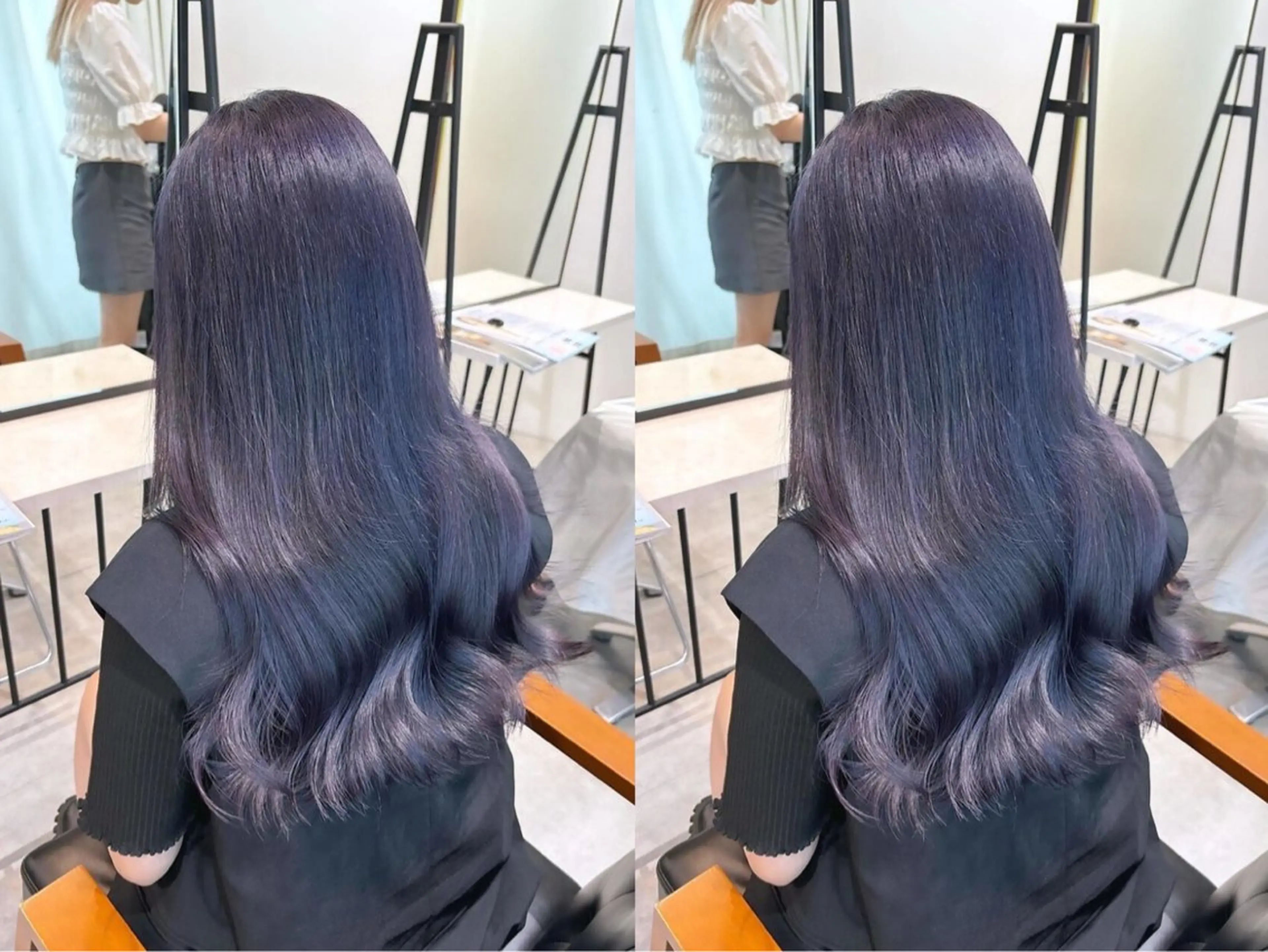 ロング カラー Rinka🌷🩶 艶カラー🫧まつパのヘアスタイル