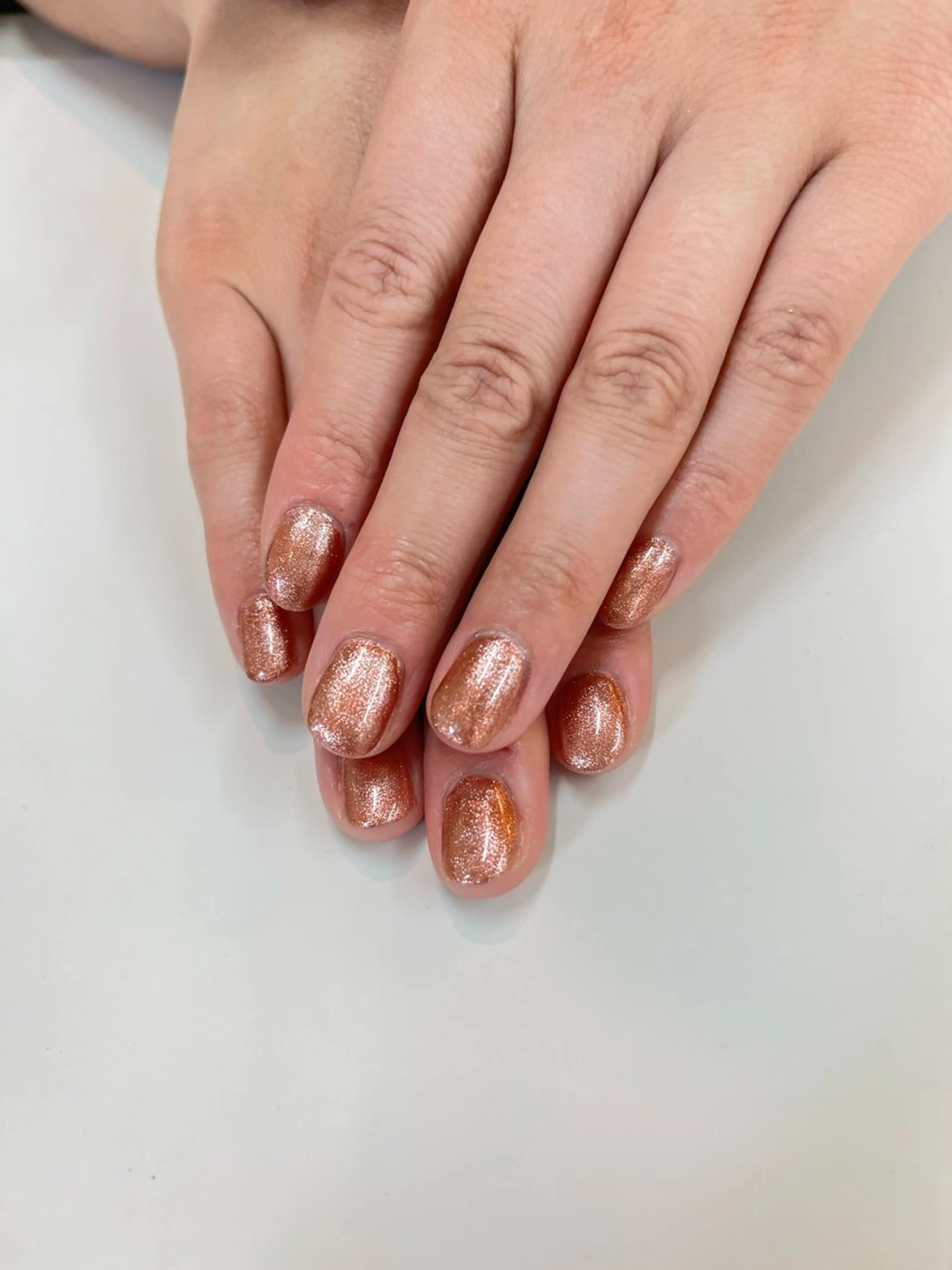 ネイル ラメ(グリッター) ワンカラーネイル chipie yuuのネイルデザイン