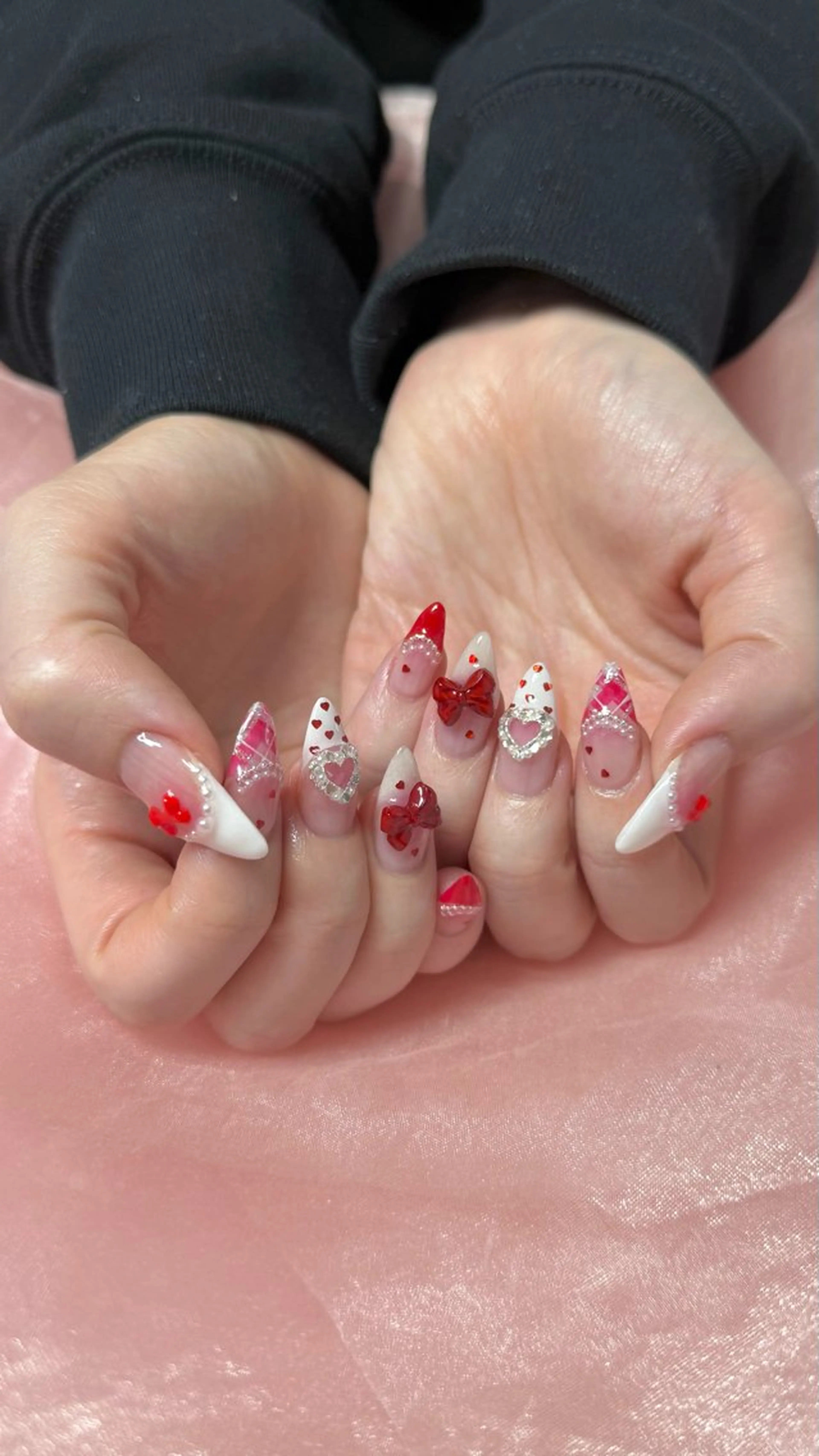 ネイル 長さ出し ハンドネイル RUMI nailのネイルデザイン