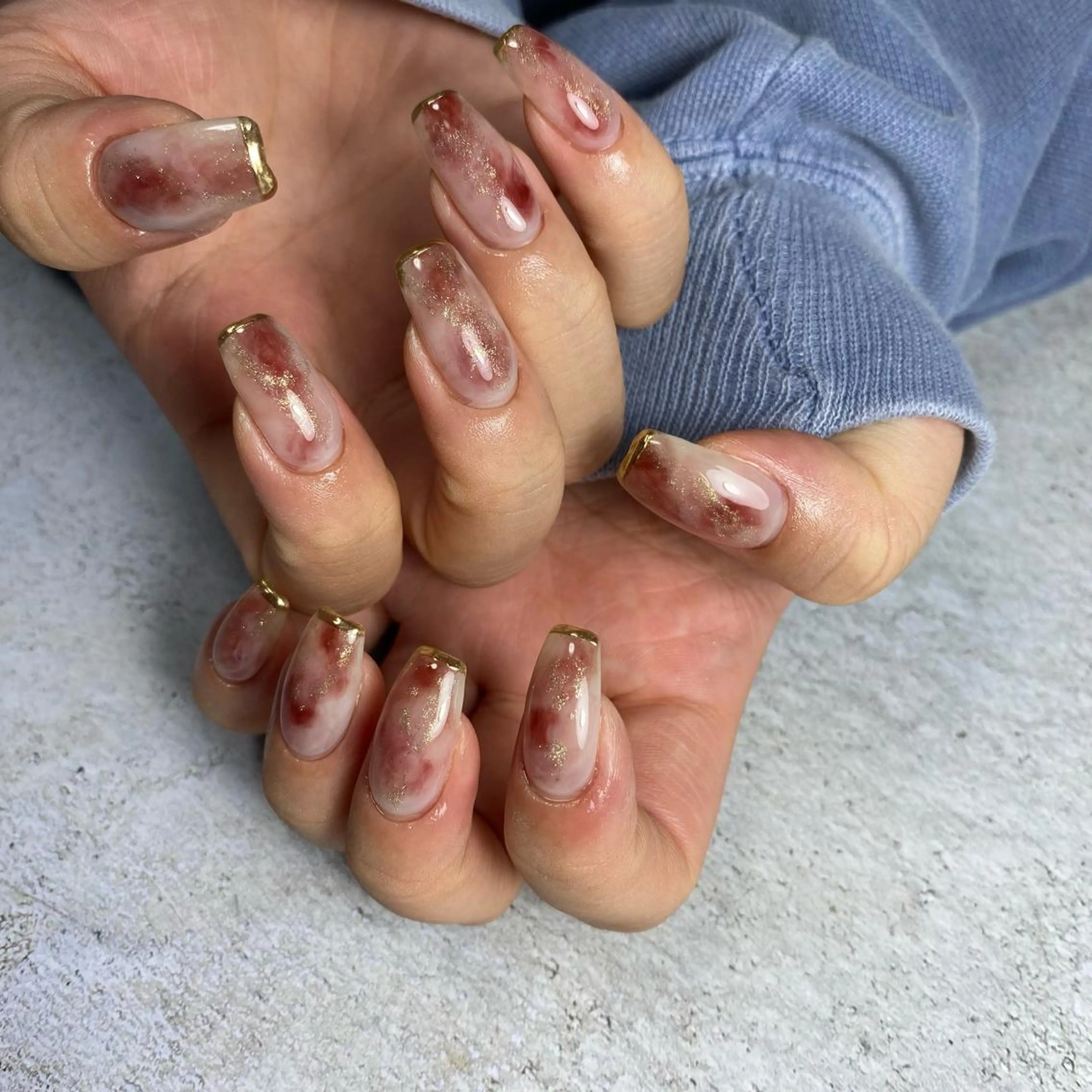 ネイル ハンドネイル Re:Smil所属・☺︎ NOZOMI☺︎のネイルデザイン