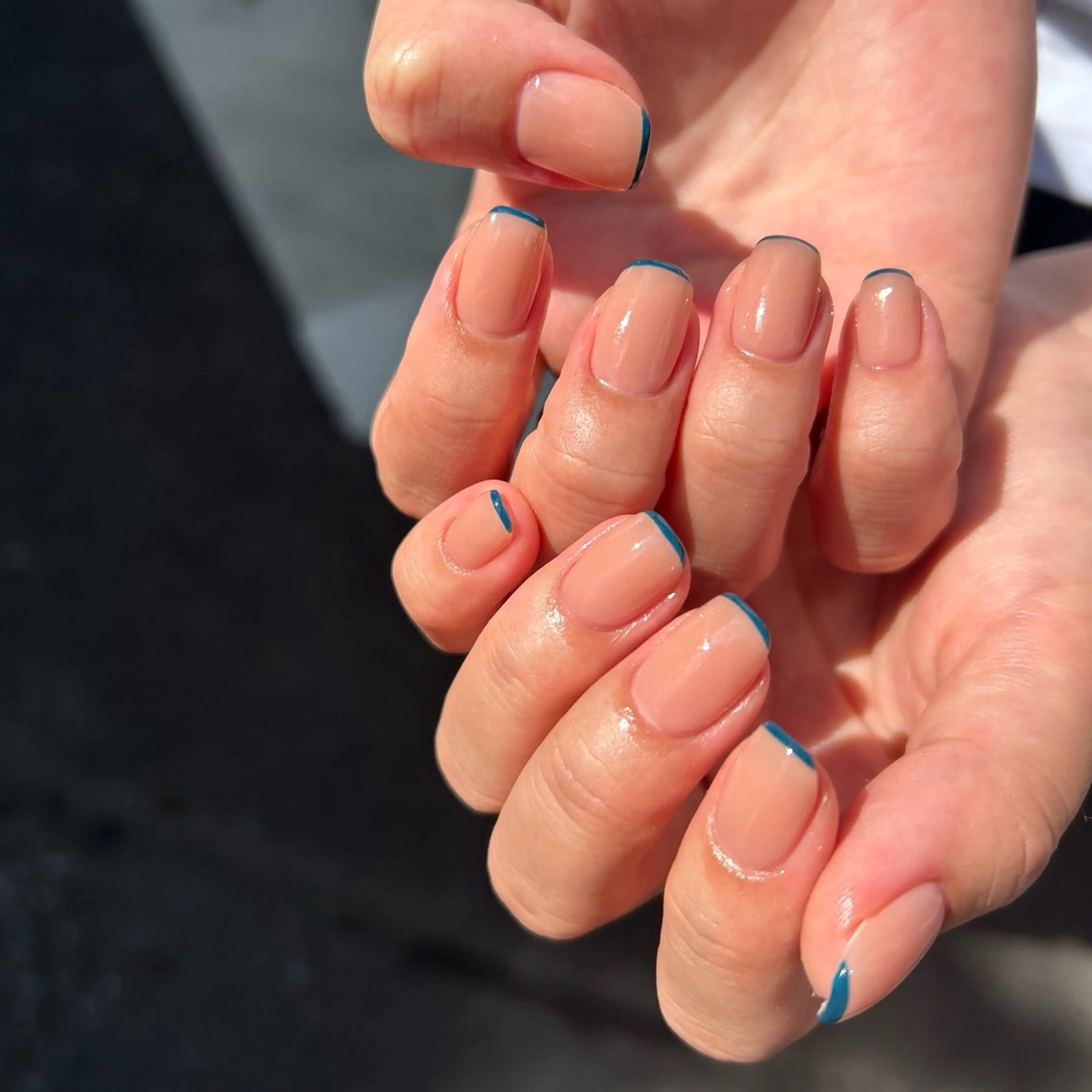 ネイル フレンチネイル Yumi 広尾|恵比寿ネイルのネイルデザイン