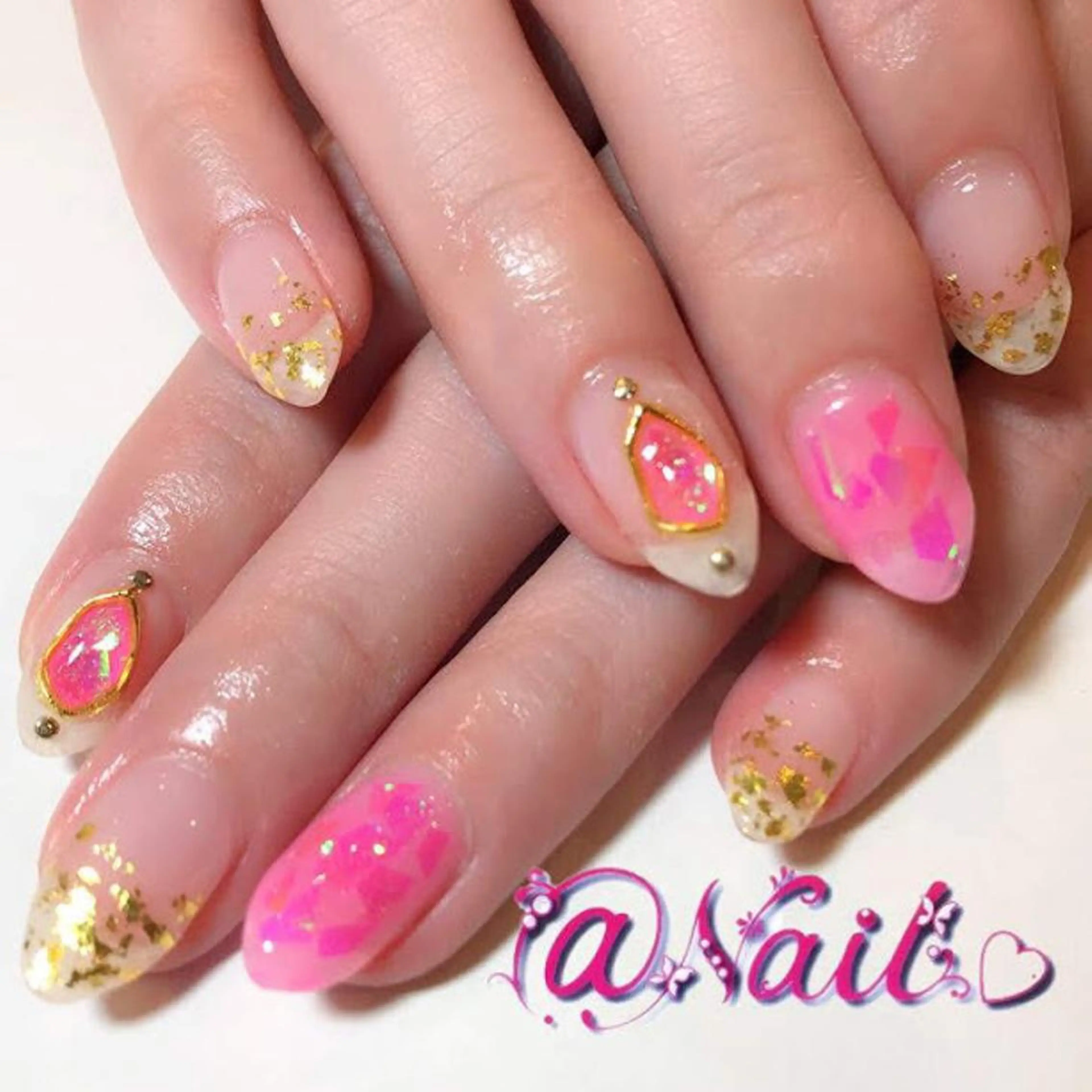 ネイル 小尾 栞のネイルデザイン