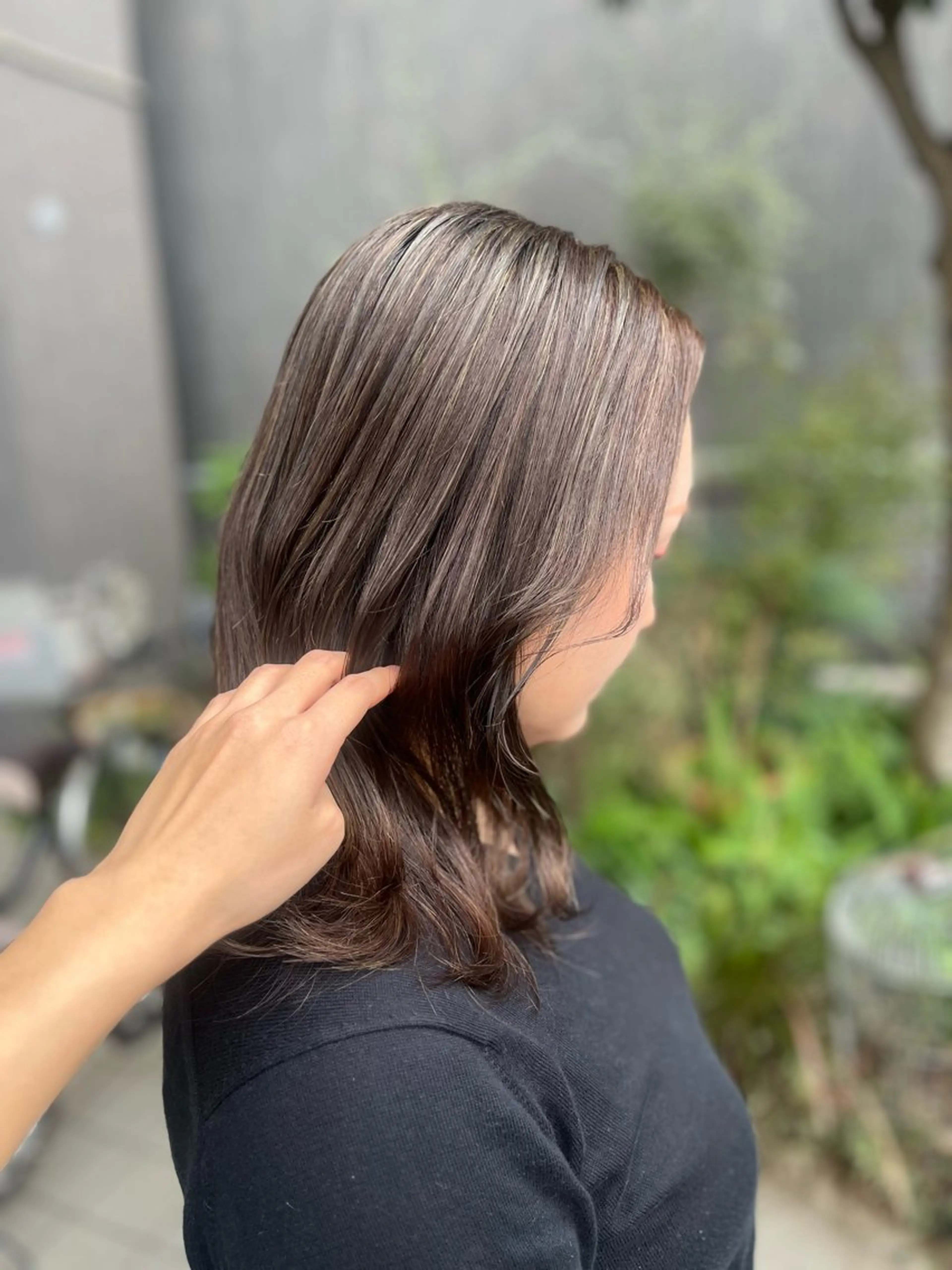 セミロング カラー 💠西山 果琳💠のマツエク・マツパデザイン