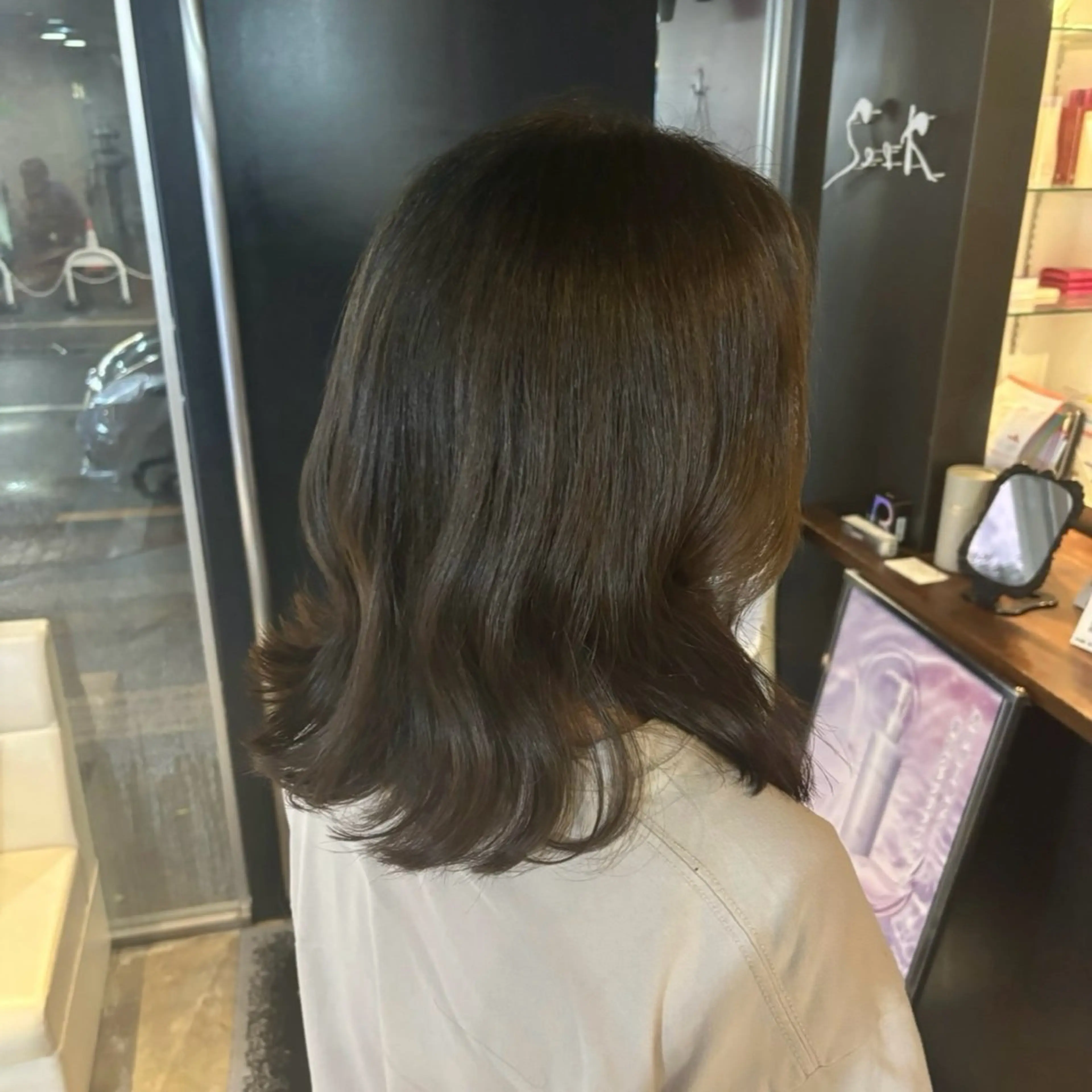 カラー レイヤー/顔周り/ 韓国ヘア🤍フウカのヘアスタイル