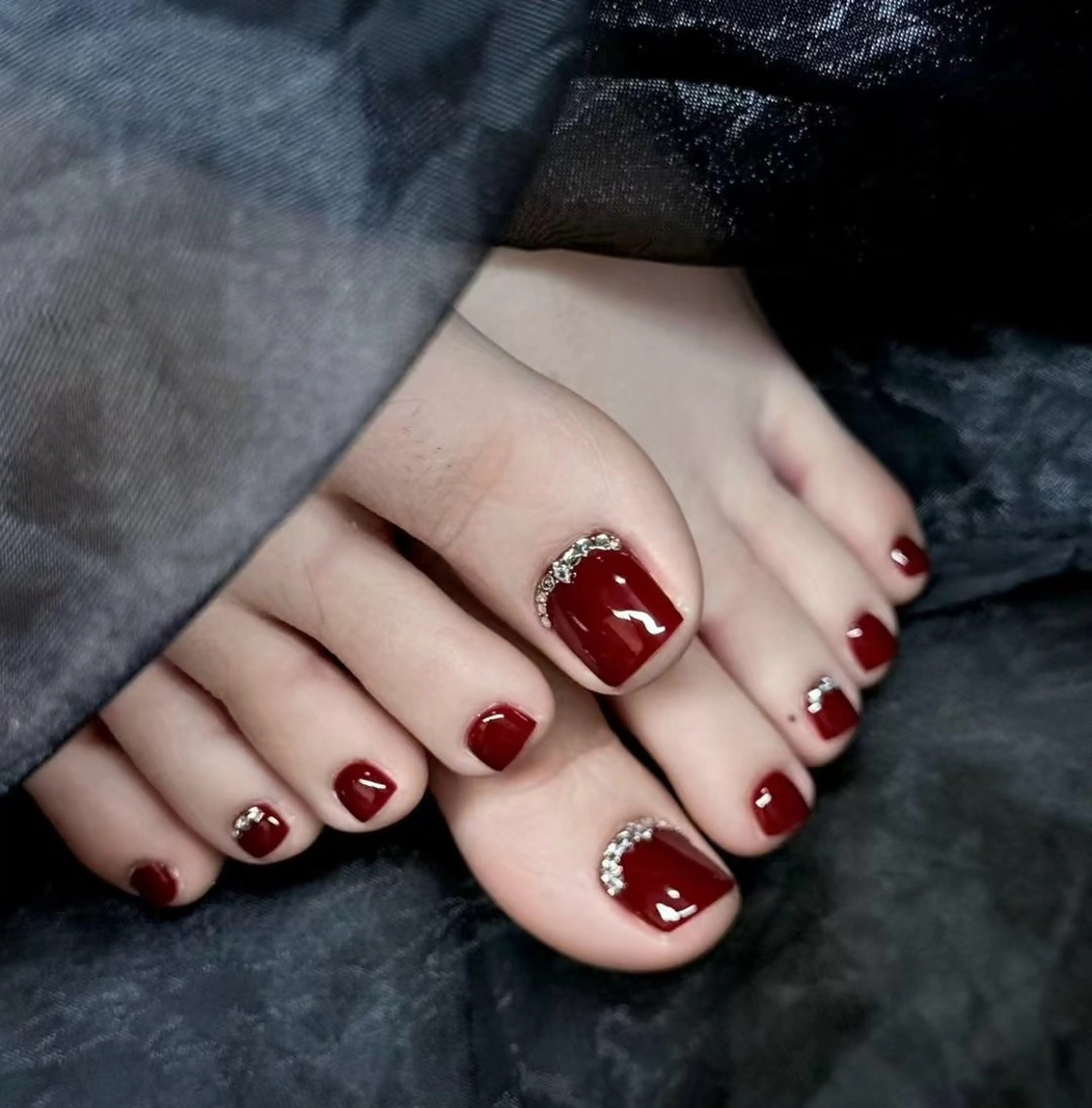 ネイル オーロラネイル チークネイル フットネイル フレンチネイル ジェルネイル NEW NAIL💞 yukiのネイルデザイン