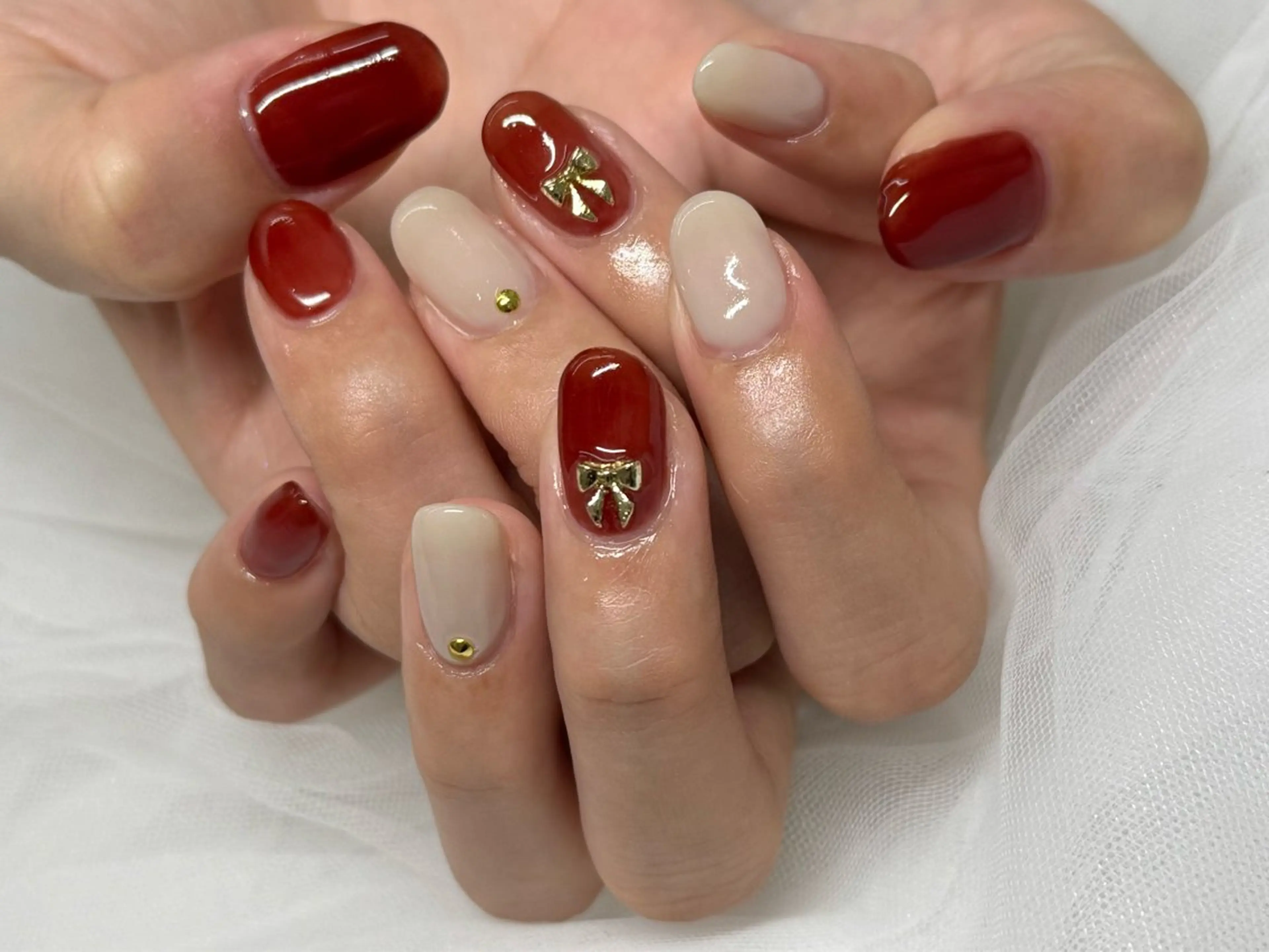 オフ込み💅ワンカラー✨/ラメグラデーション✨　＊パーツオフ有の方は事前にご連絡下さい♪🉐駐車券付の写真