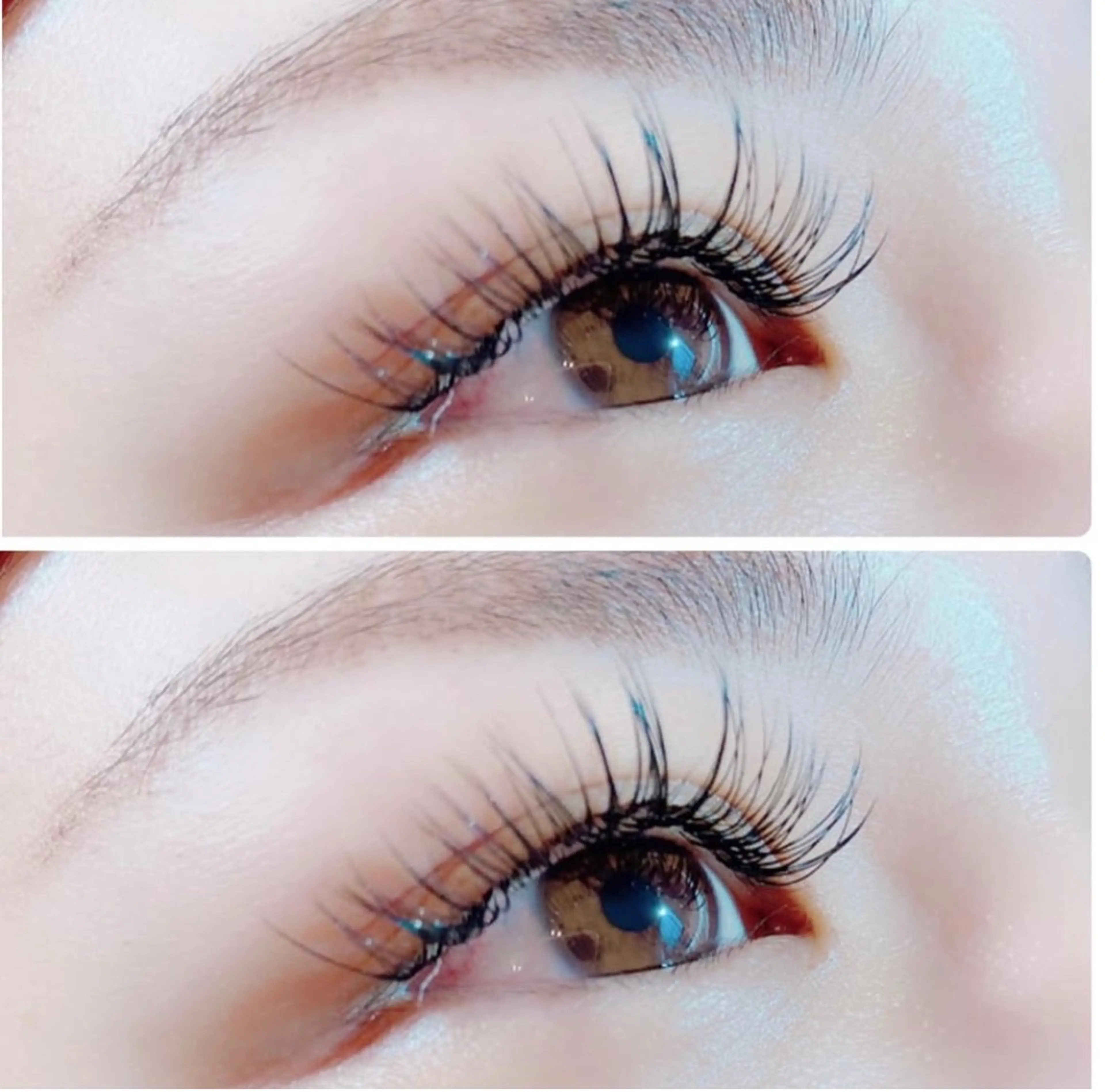 【マツエク】フラットラッシュ140本¥3500の写真