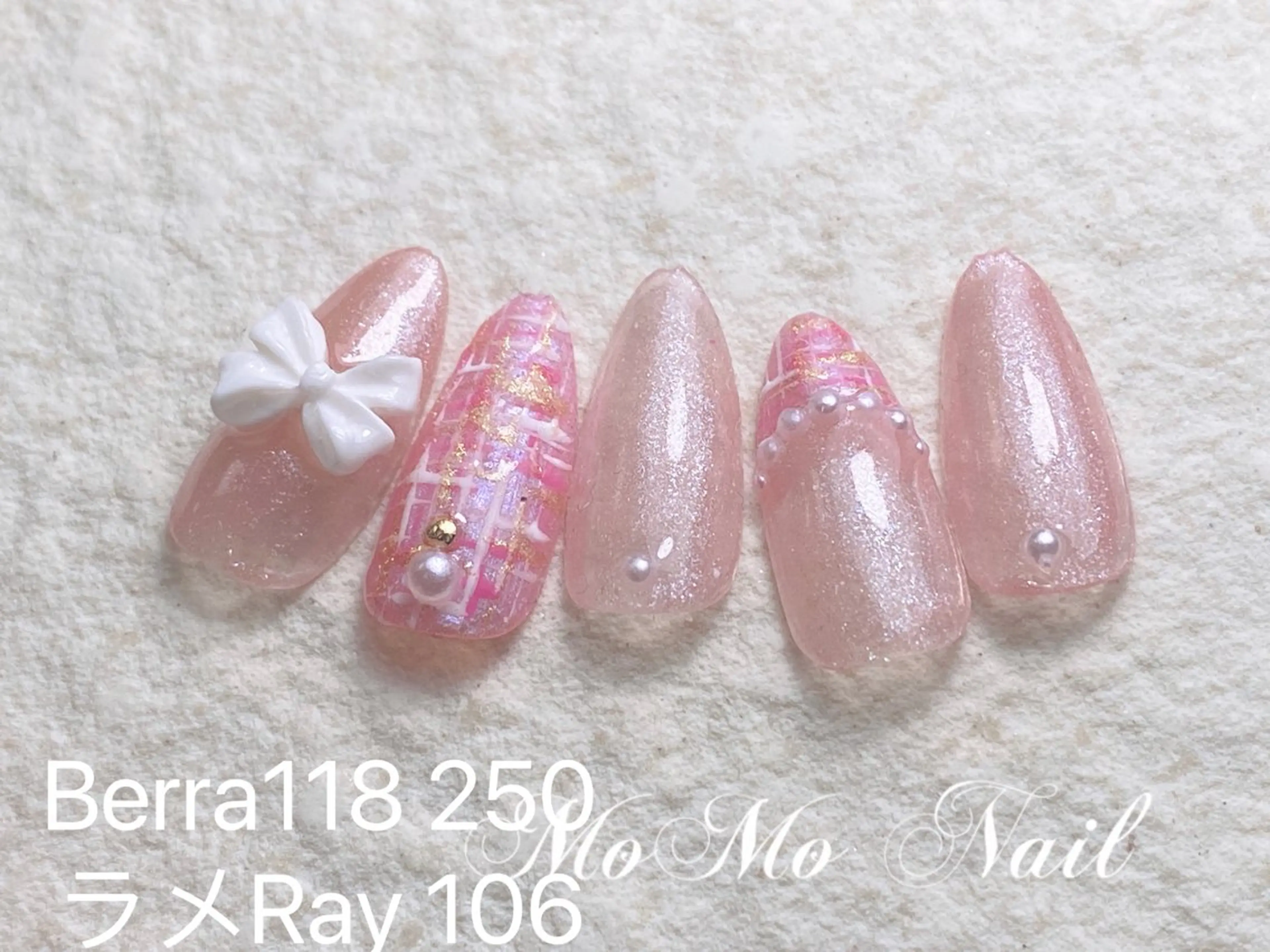 ネイル ハンドネイル MOMO 川崎所属・moriki nailのネイルデザイン