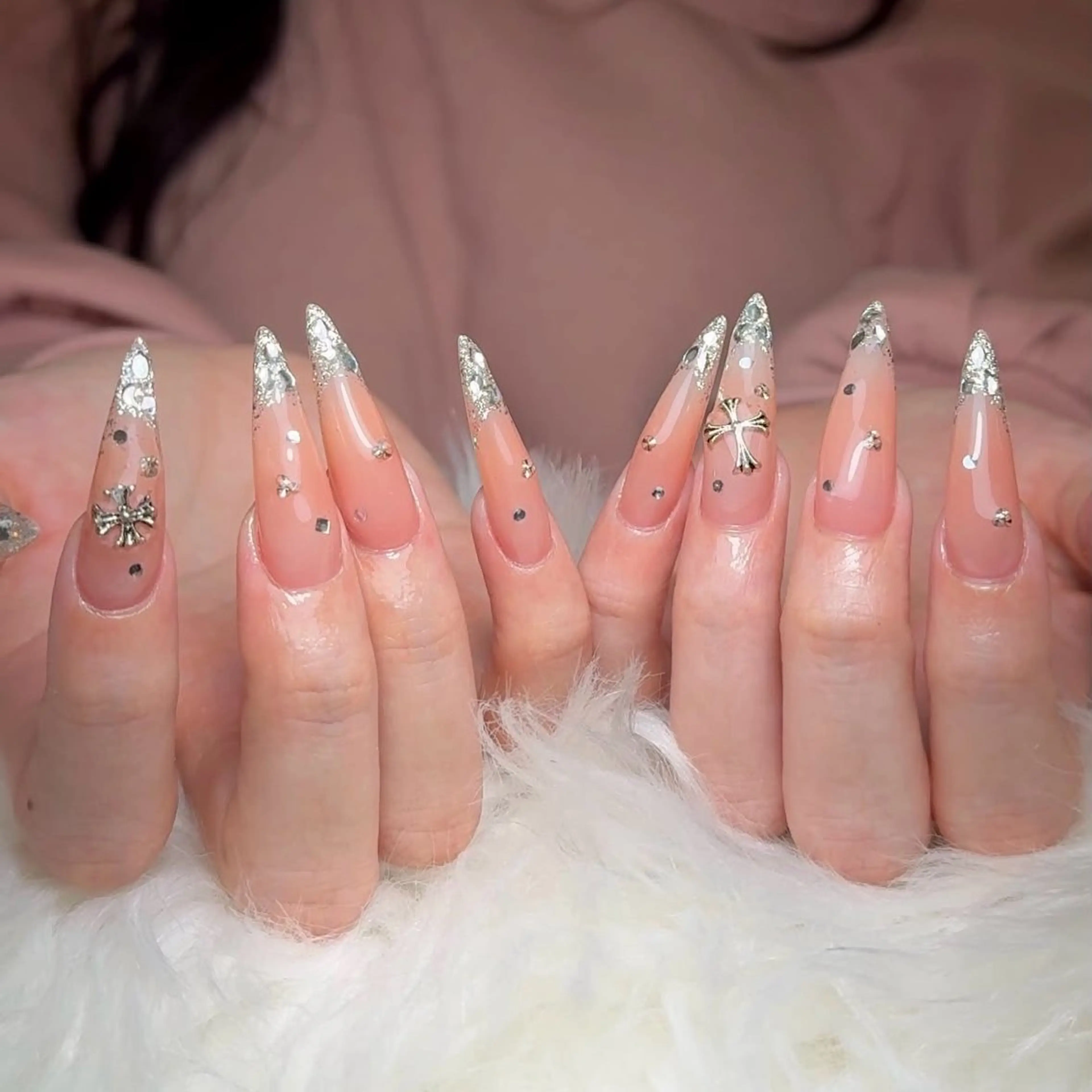 ネイル ワンホンネイル ハンドネイル かおり 奏のネイルデザイン