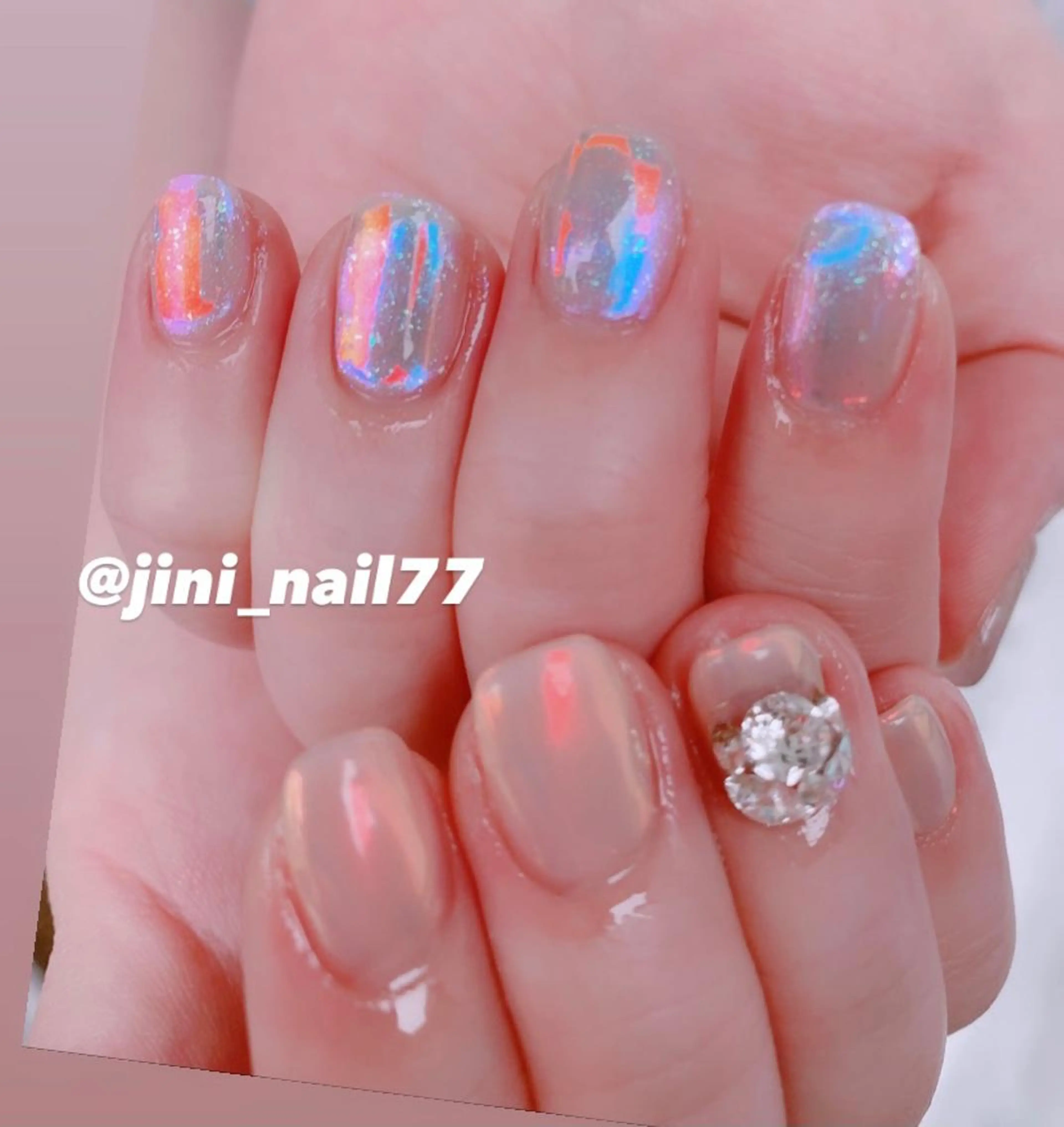 ネイル ハンドネイル JINI NAIL所属・ジニ ネイルのネイルデザイン