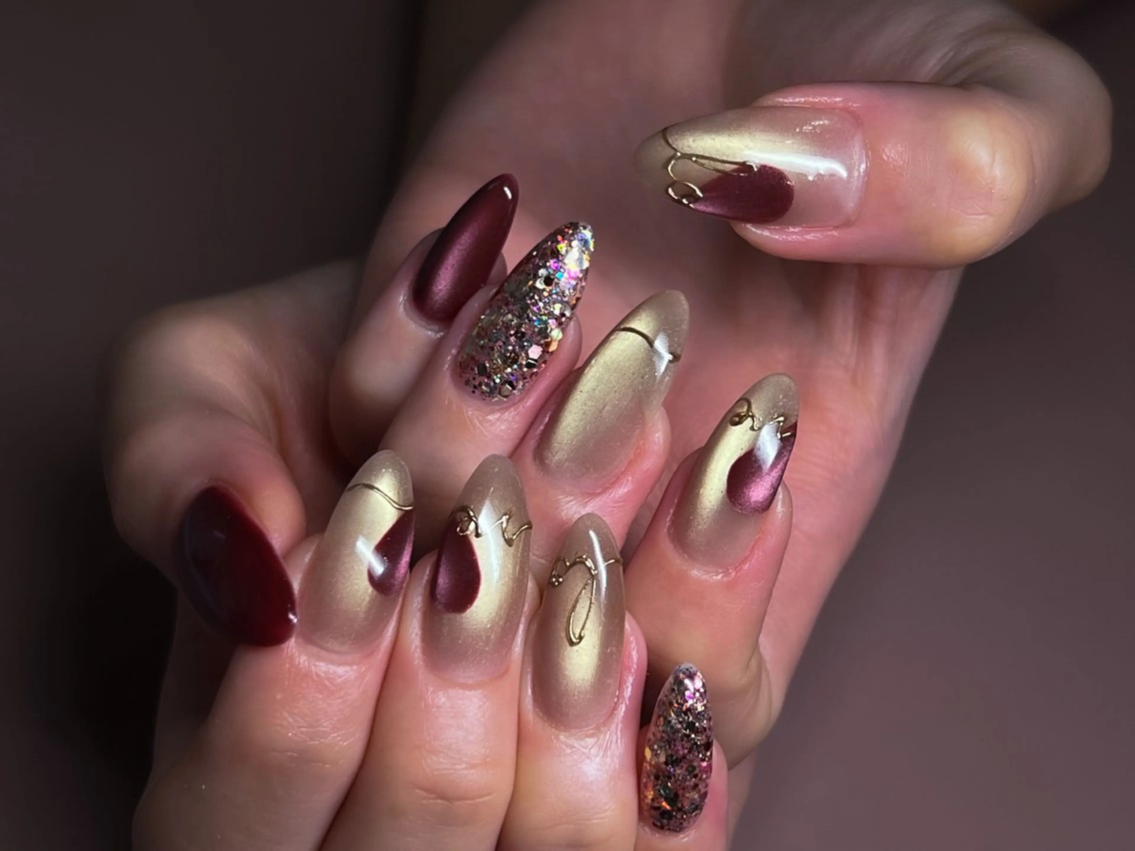 ネイル ハンドネイル ハンドケア GO TODAY SHAiRE SALON所属・aya アヤのネイルデザイン