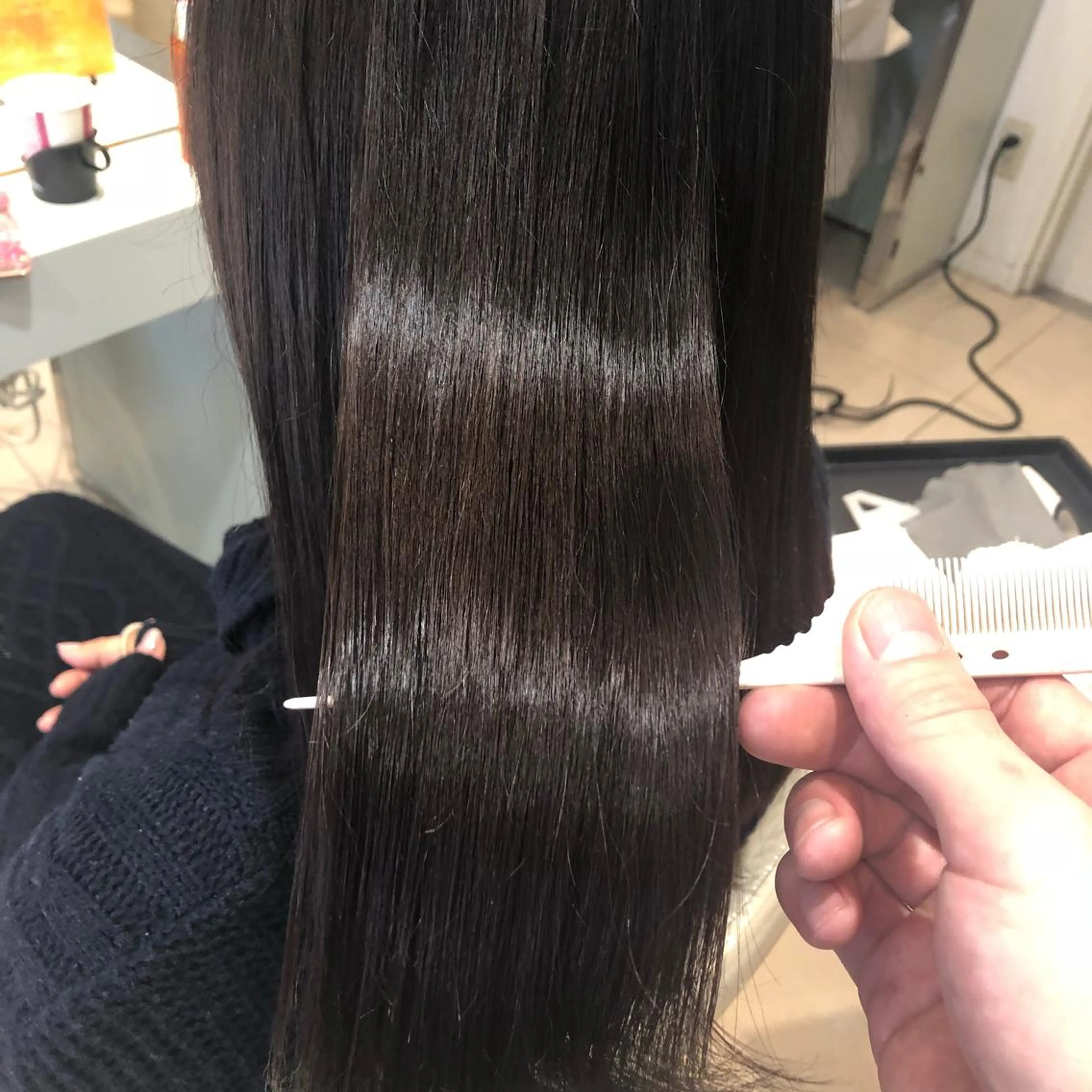 ロング ブリーチカラー特化 碇　英朗のヘアスタイル