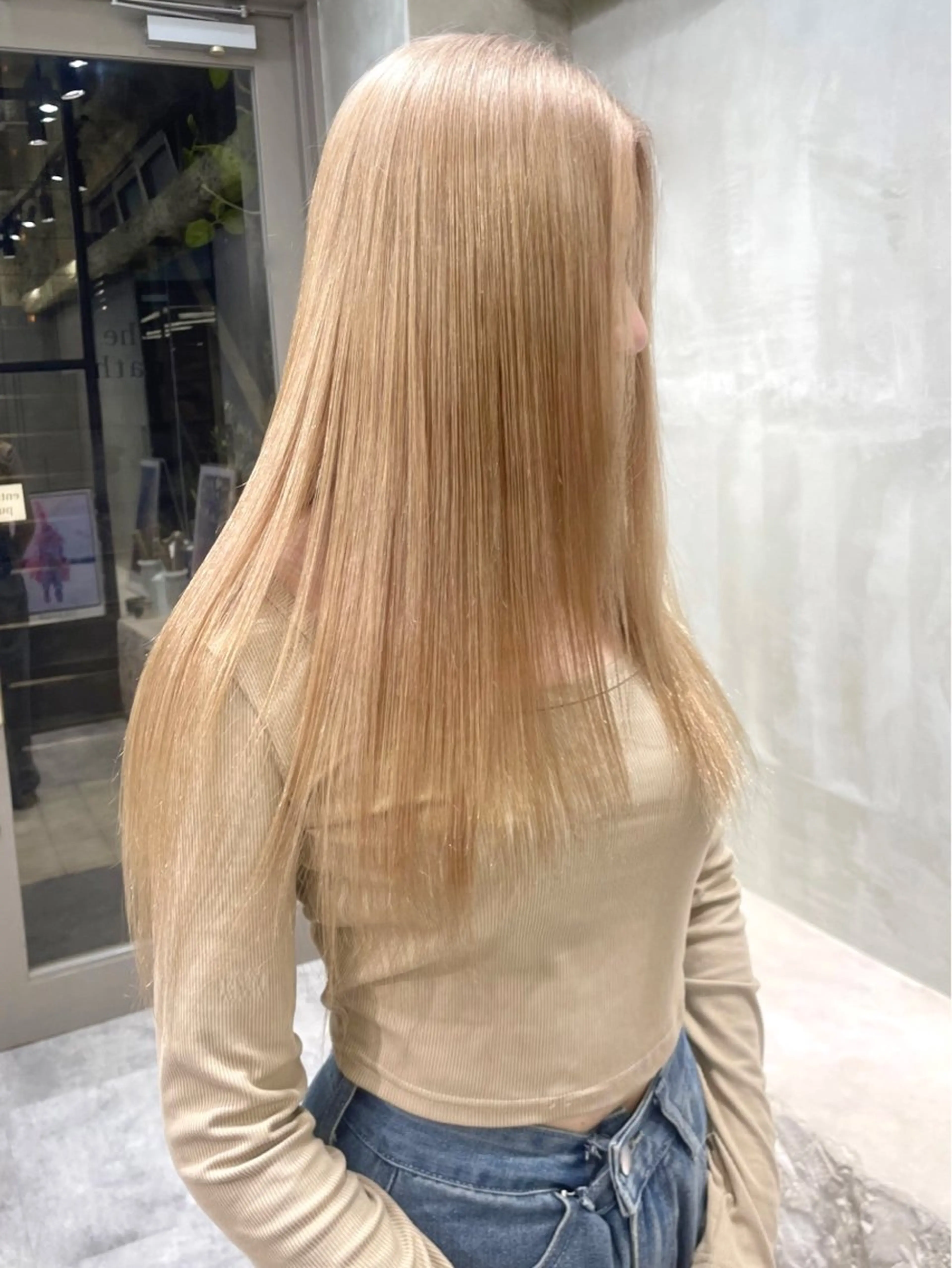 ロング カラー カノン/アニオタ🧡 暖色/酸性ストレートのヘアスタイル