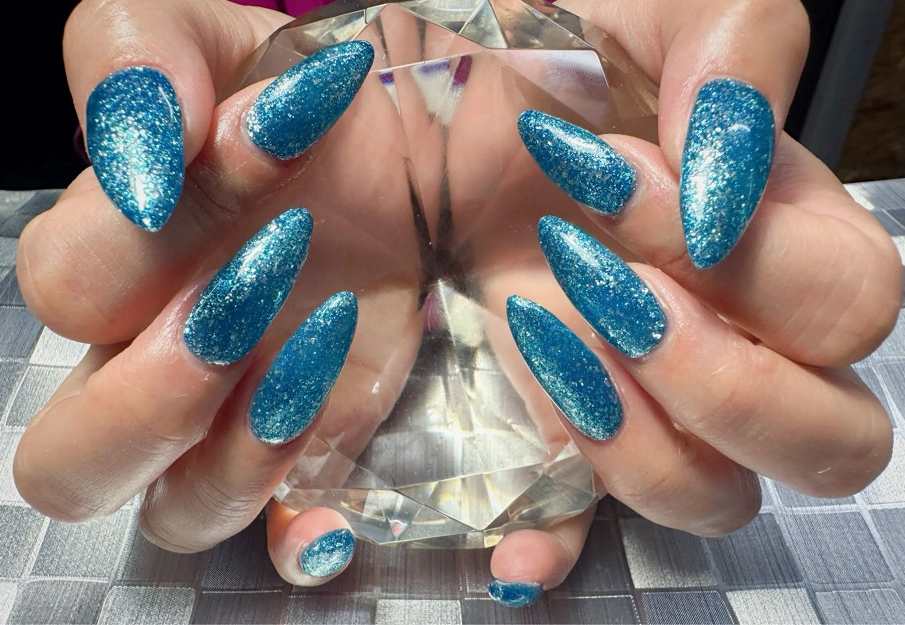 【オフ有り】１０本長さだし+ワンカラー込み7500円強度の高いポリジェルの写真