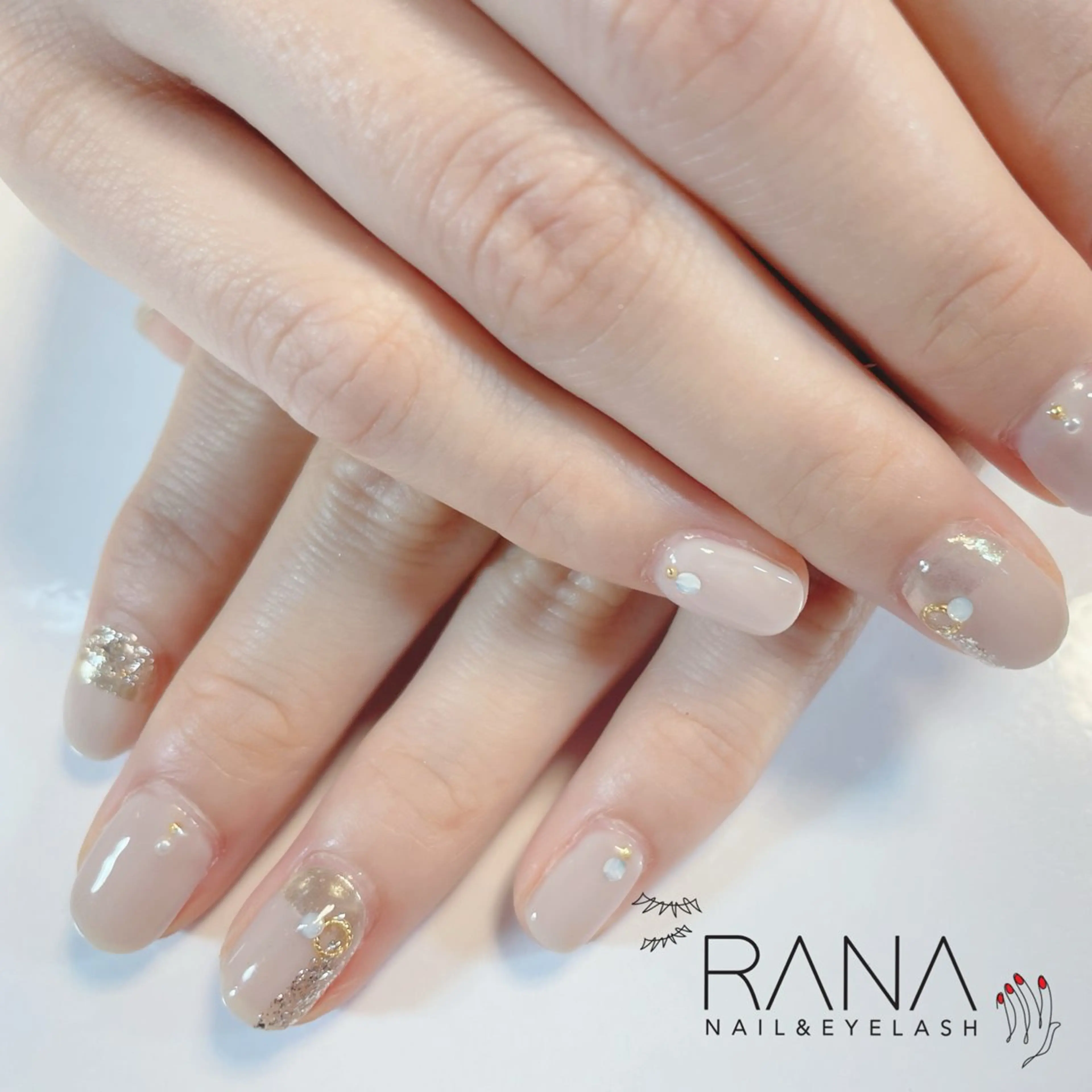 ネイル Nail eyelash Rana所属・Konno🕊️ 【Rana】のネイルデザイン