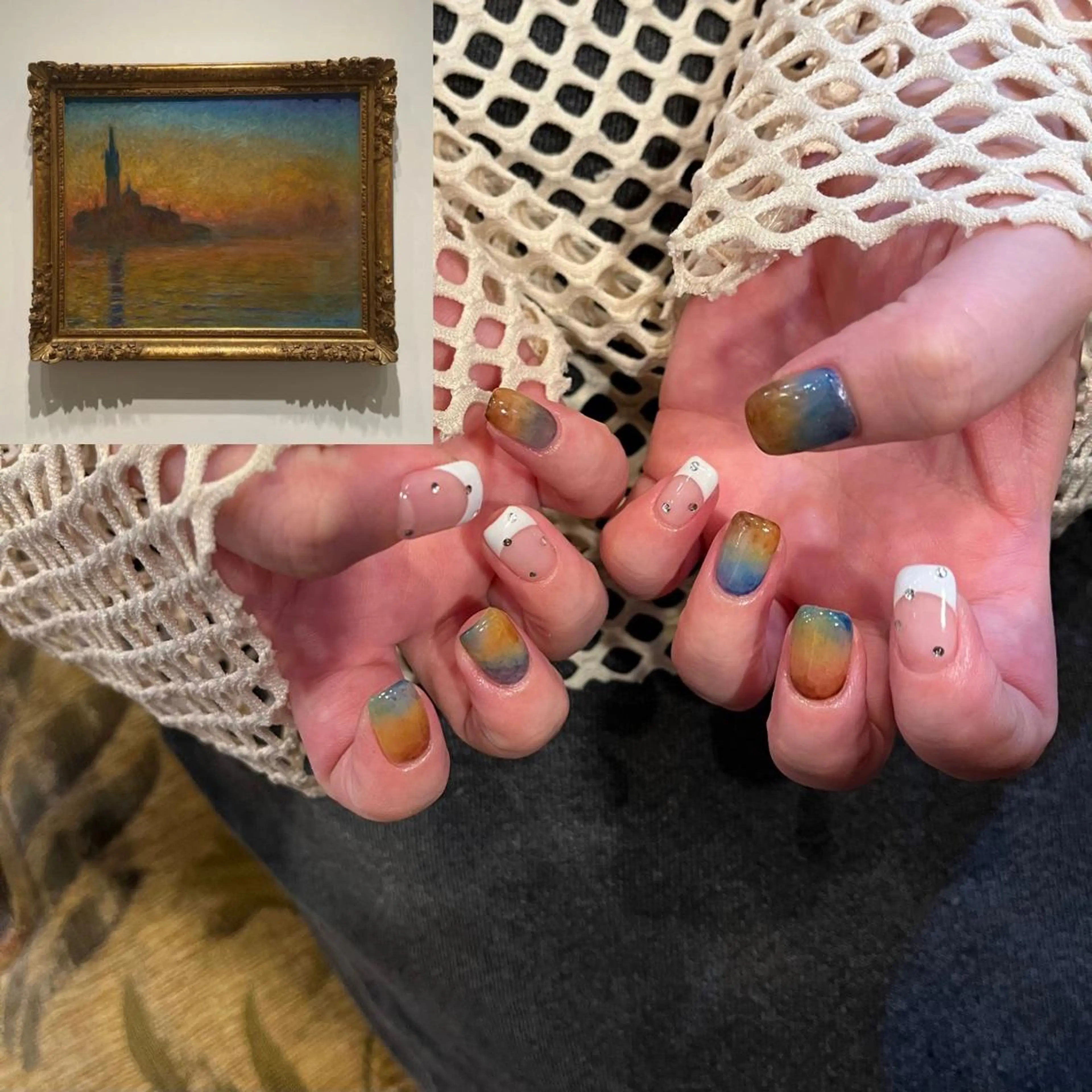 ネイル ハンドネイル Trico Antique所属・岩本 杏のネイルデザイン