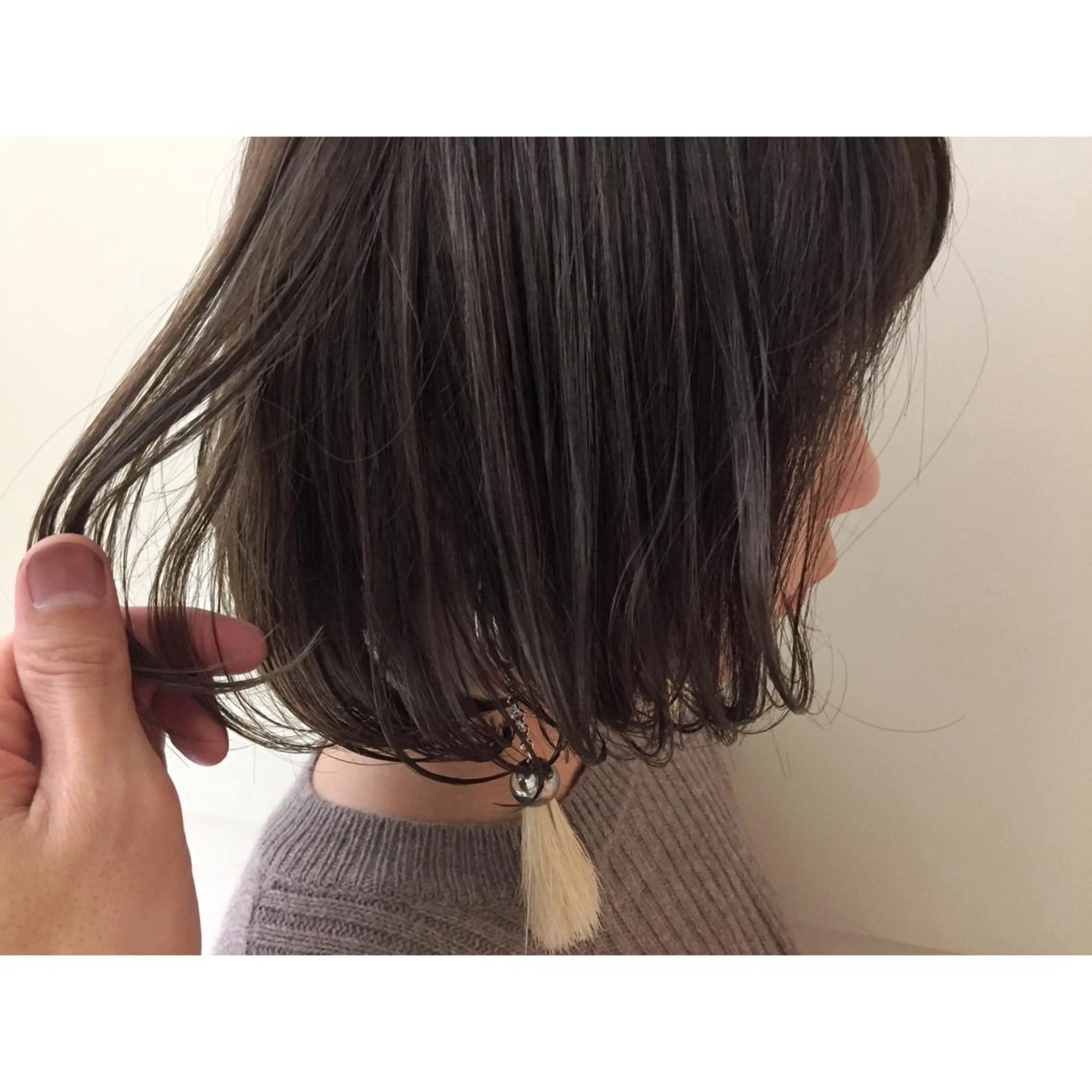 ショート カラー 加藤 利基のヘアスタイル