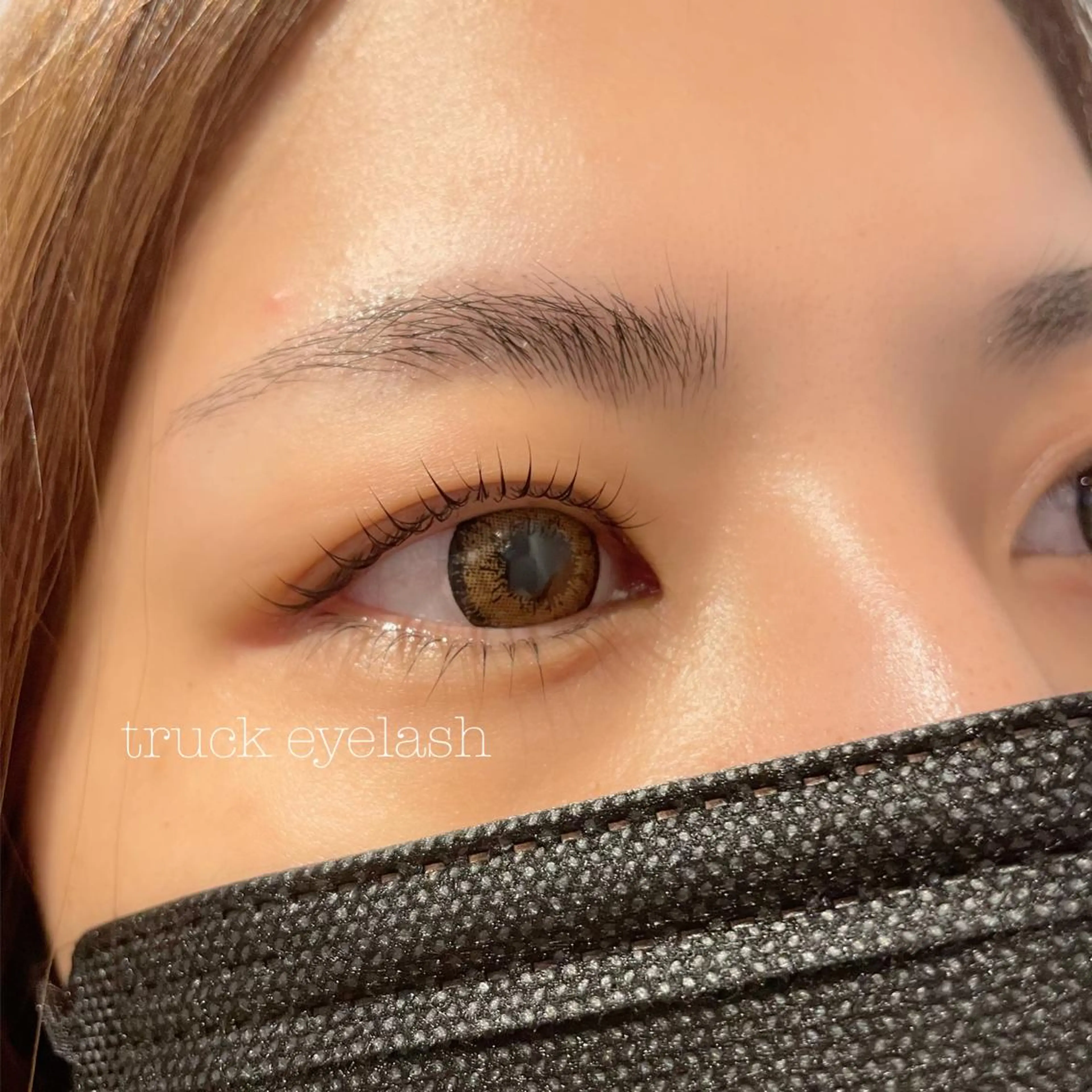 マツエク・マツパ まつげパーマ 下まつげエクステ truck阿倍野所属・truck 渡邊 侑季の眉毛・アイブロウイメージ