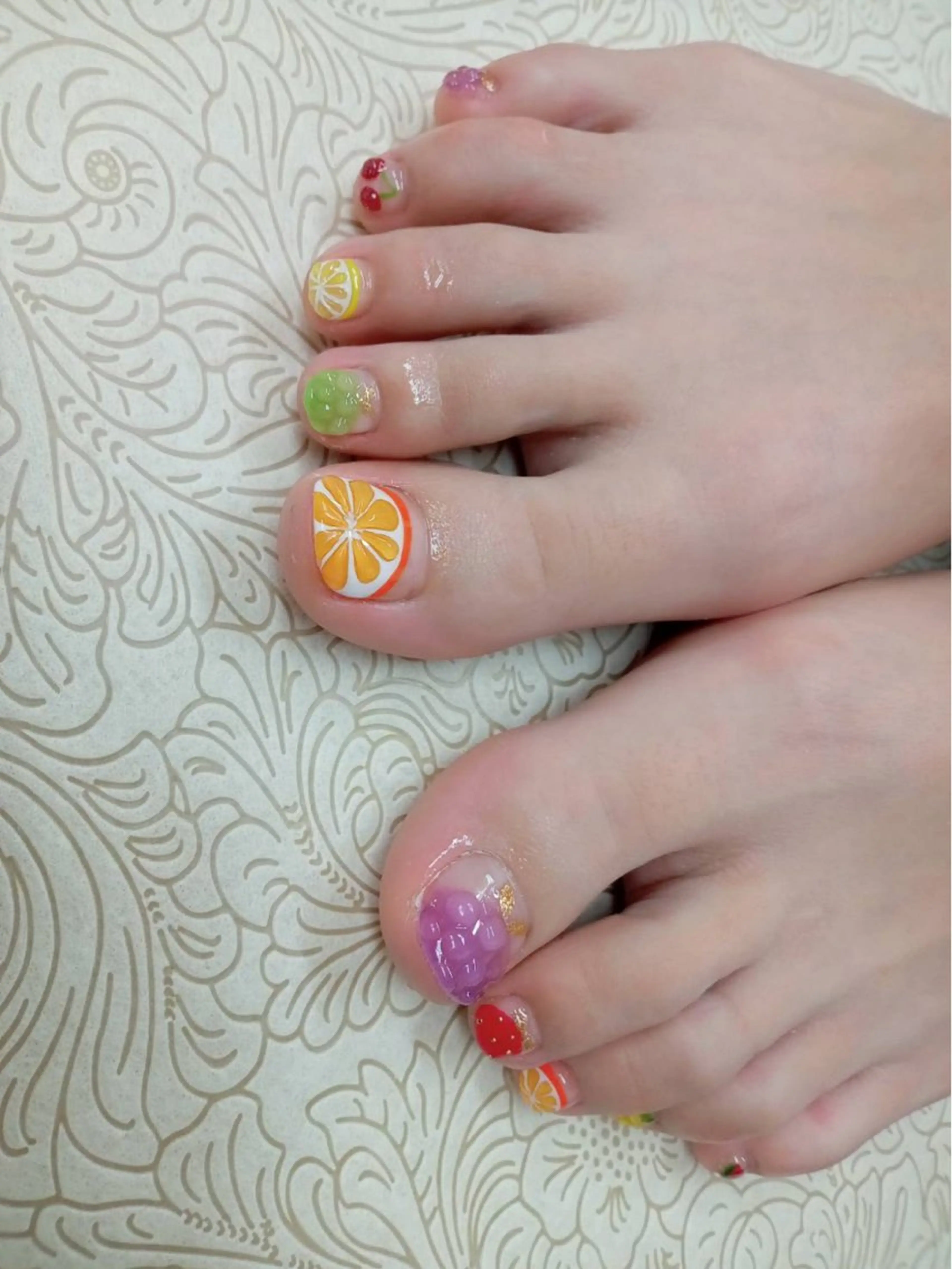 ネイル フラワーネイル precious nail room所属・precious nail  roomのネイルデザイン