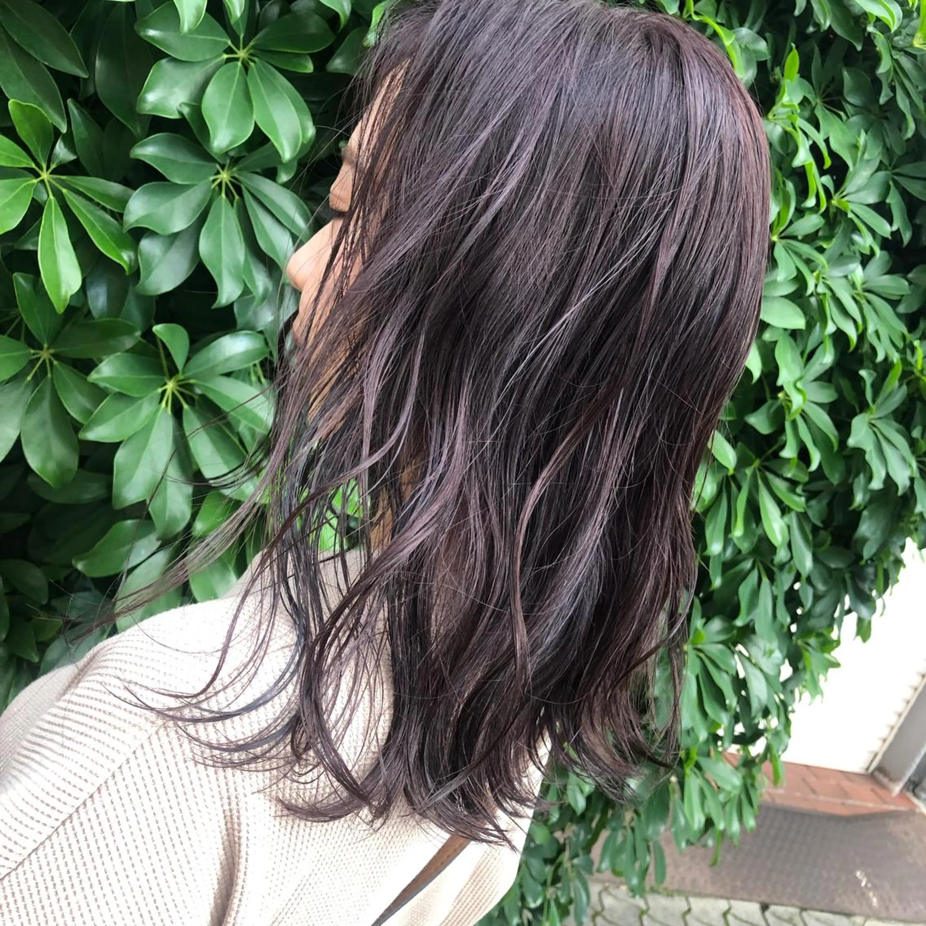 ロング カット ヘアカラー L.C.E心斎橋WEST所属・野上 綾香のヘアスタイル