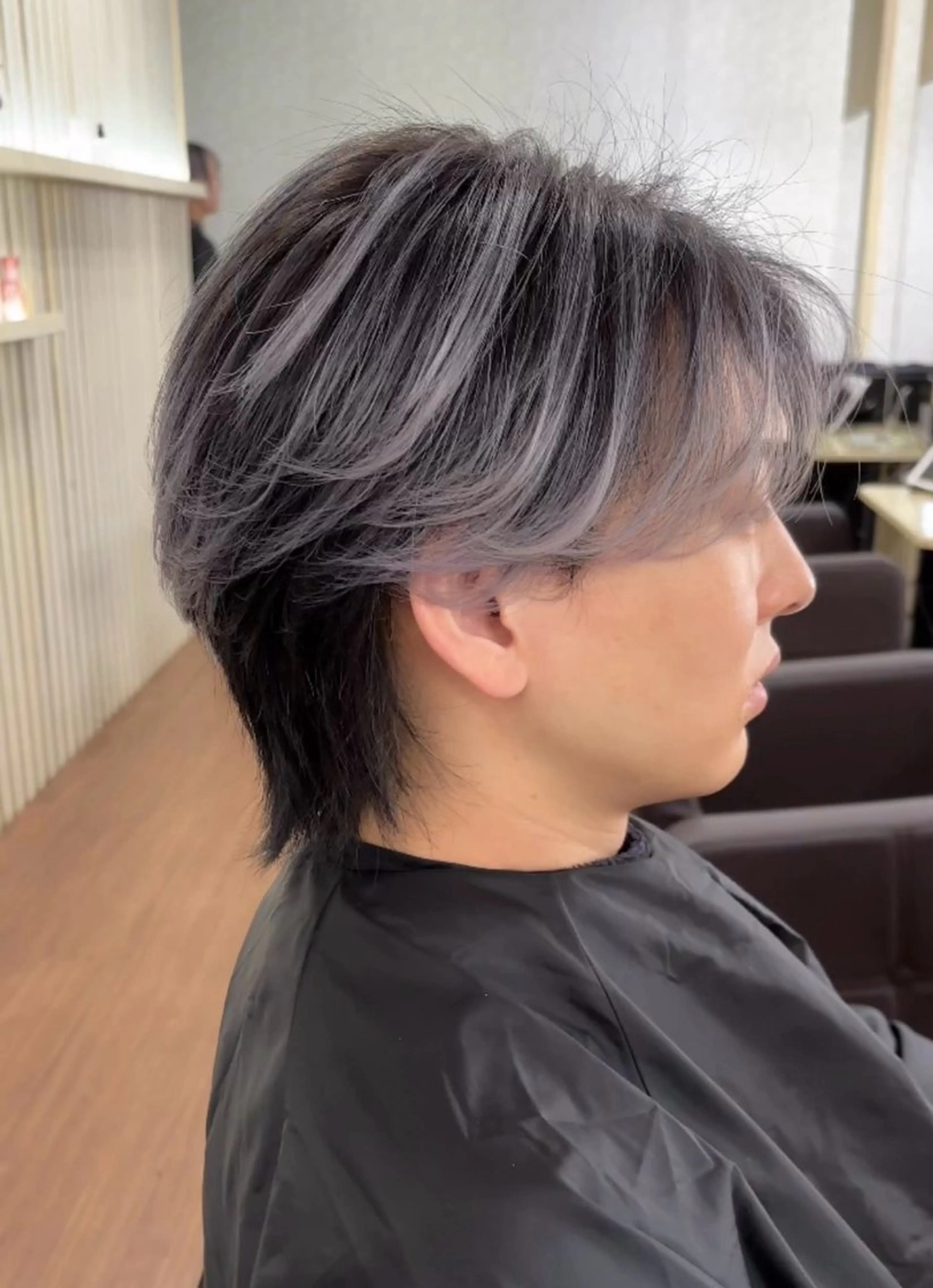 メンズ限定バレイヤージュクーポンの写真