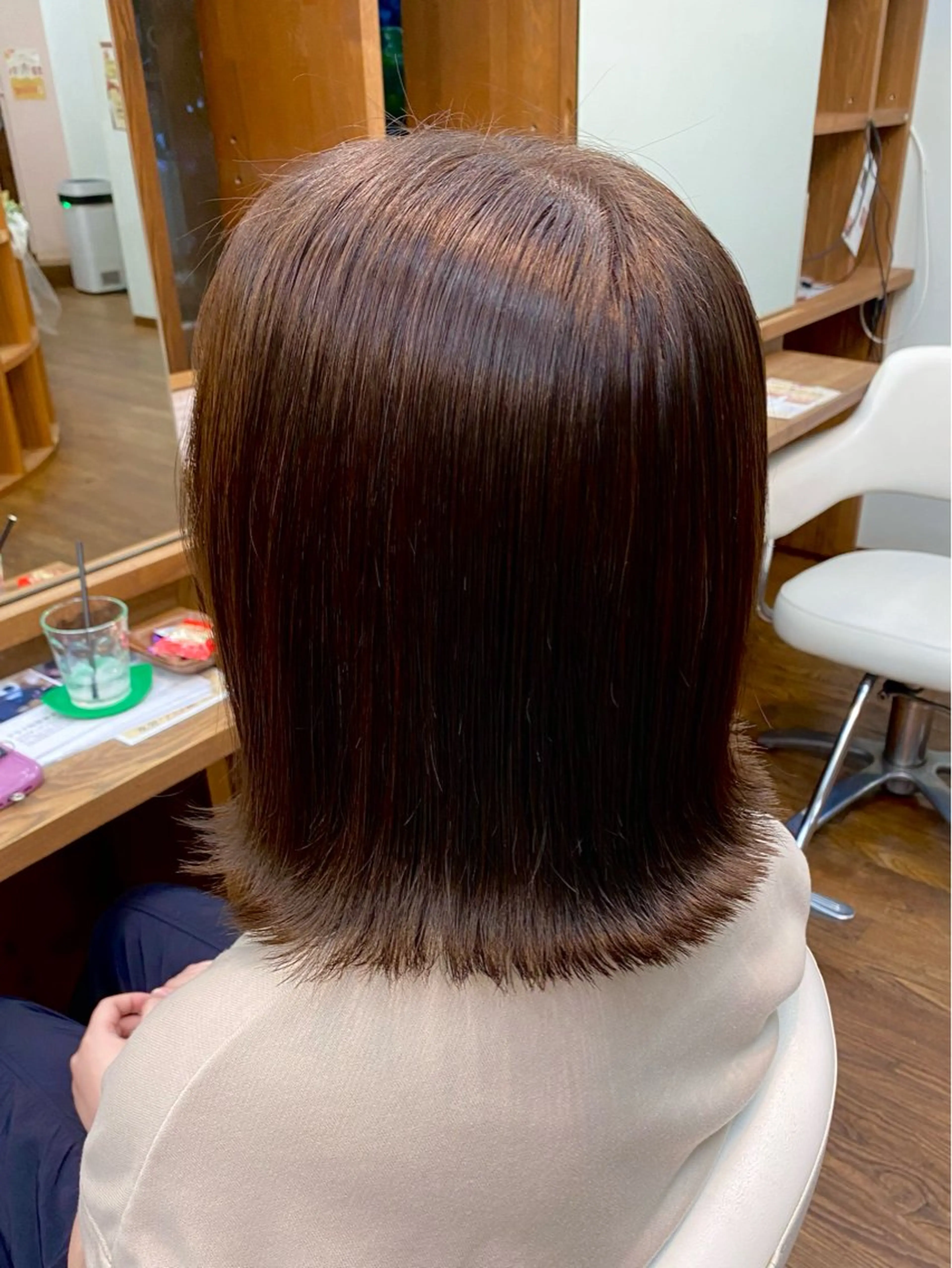 ミディアム カラー I's hair NUBOU所属・小守林 蘭のヘアスタイル