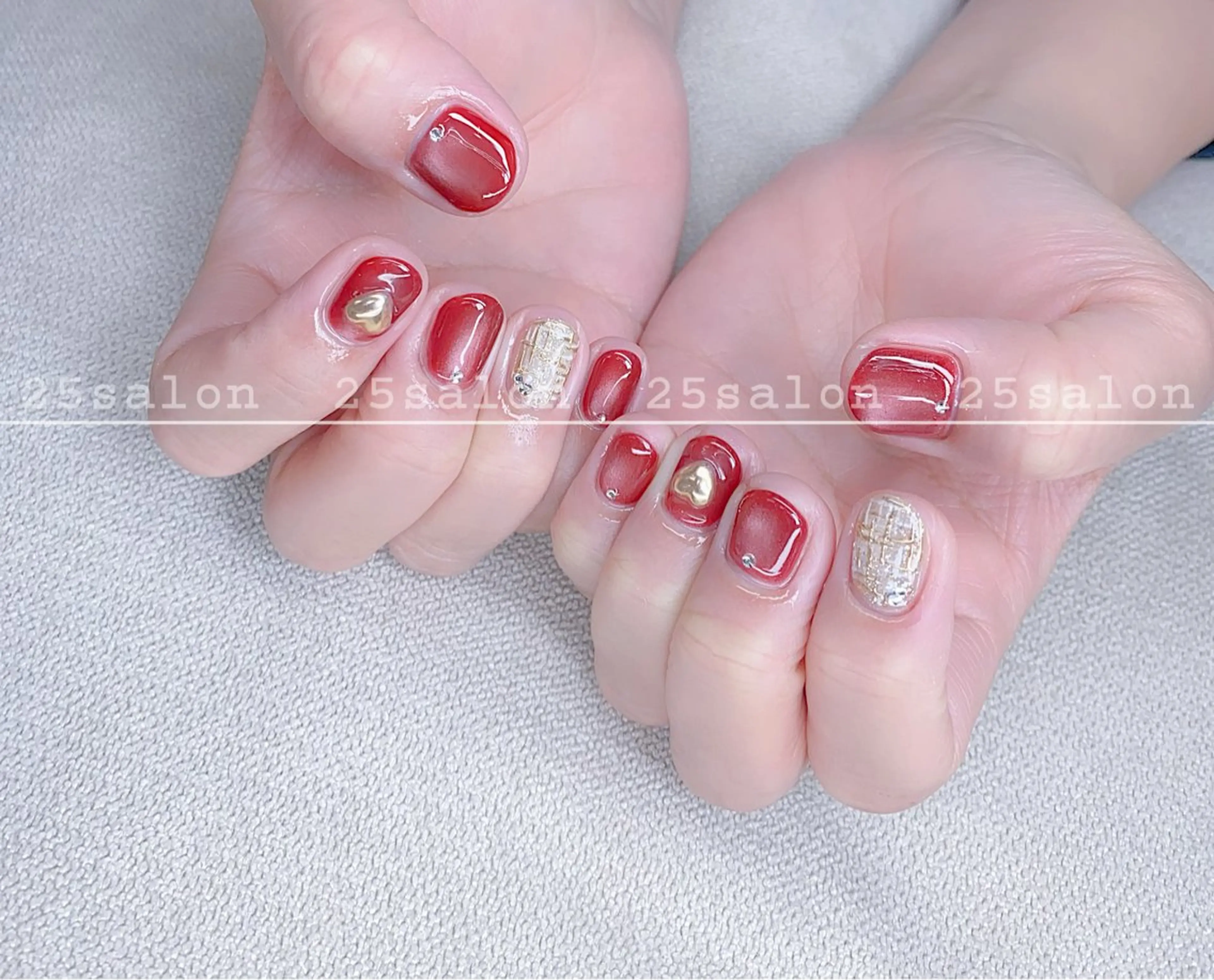 ネイル ジェルネイル 韓国ネイル ニュアンスネイル パラジェル ワンホンネイル 2 5のマツエク・マツパデザイン