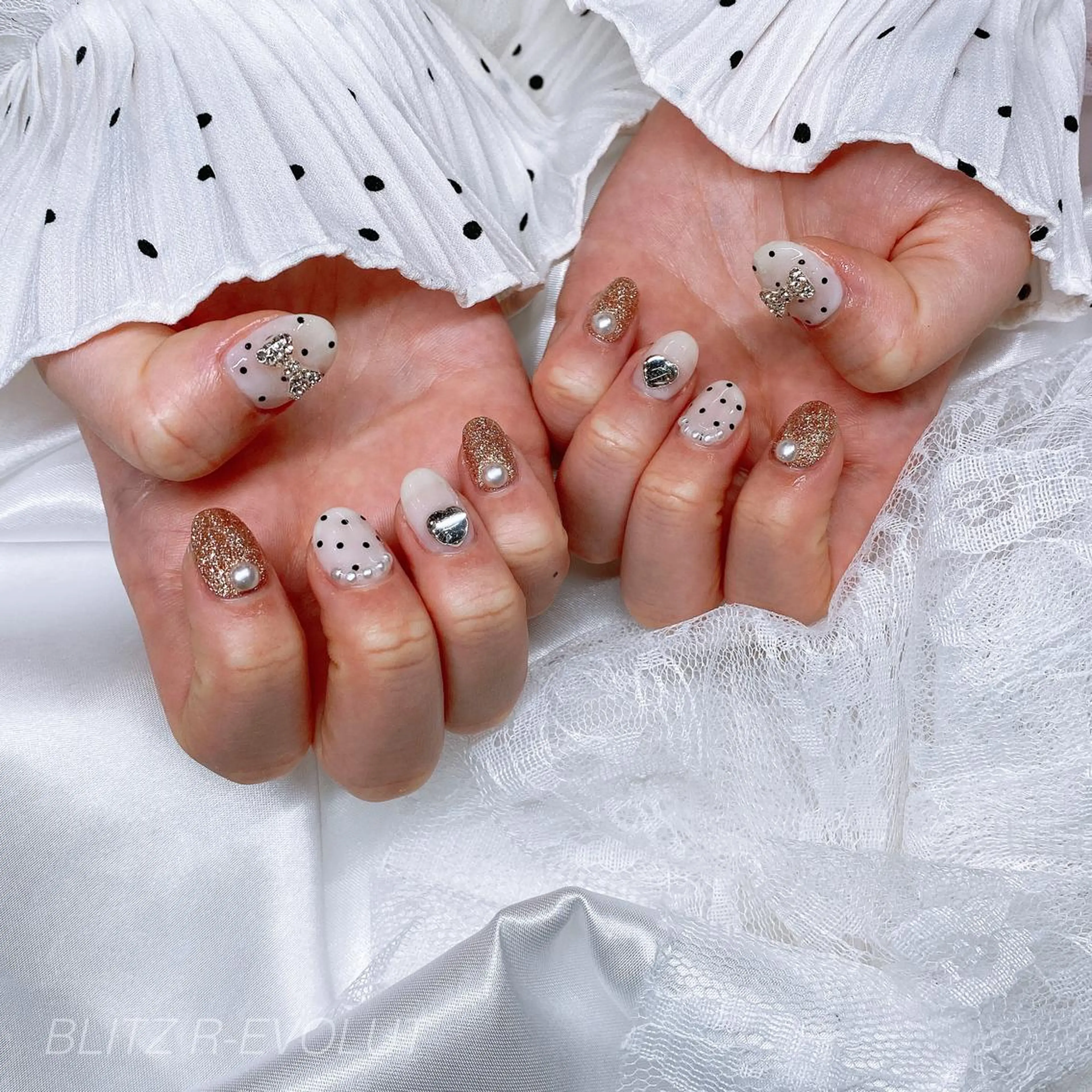 ネイル ☁️BLITZ 🎀笠原雪音🎀のネイルデザイン