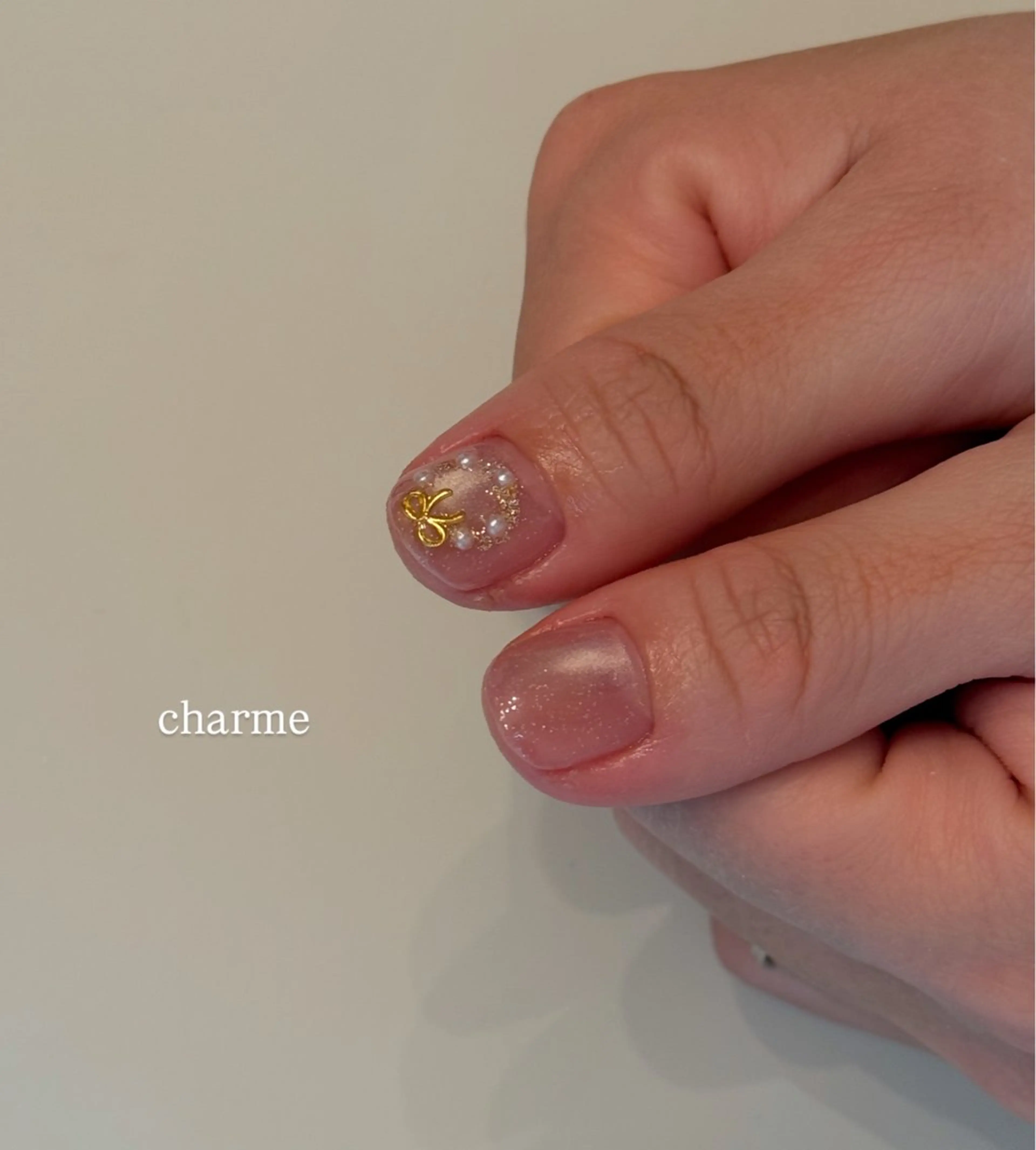 ネイル ハンドネイル フットネイル nailsalon charmeのネイルデザイン