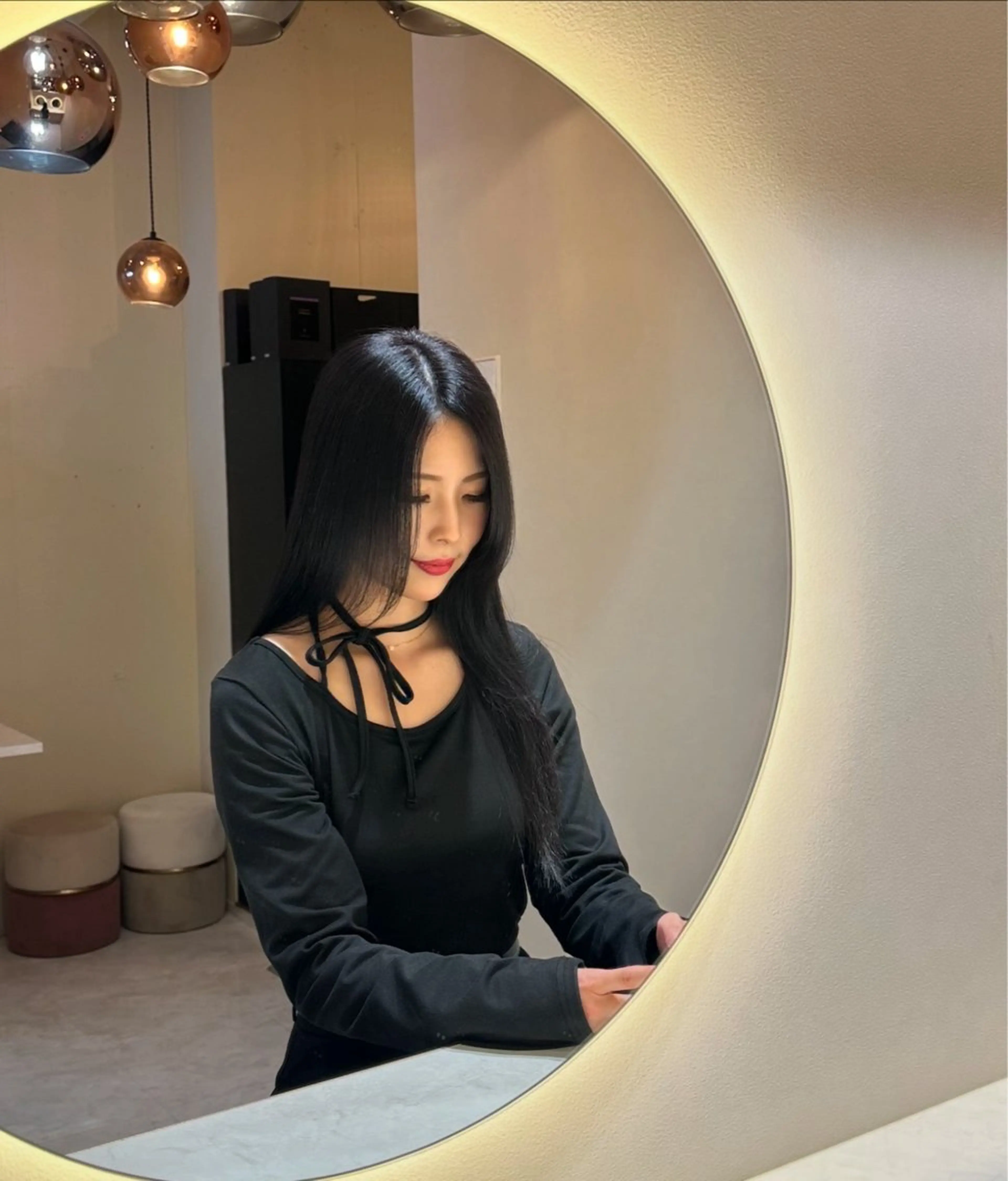 ロング カット ヘアカラー トリートメント ヘッドスパ 🎀モデル募集中🎀 ANJUのヘアスタイル