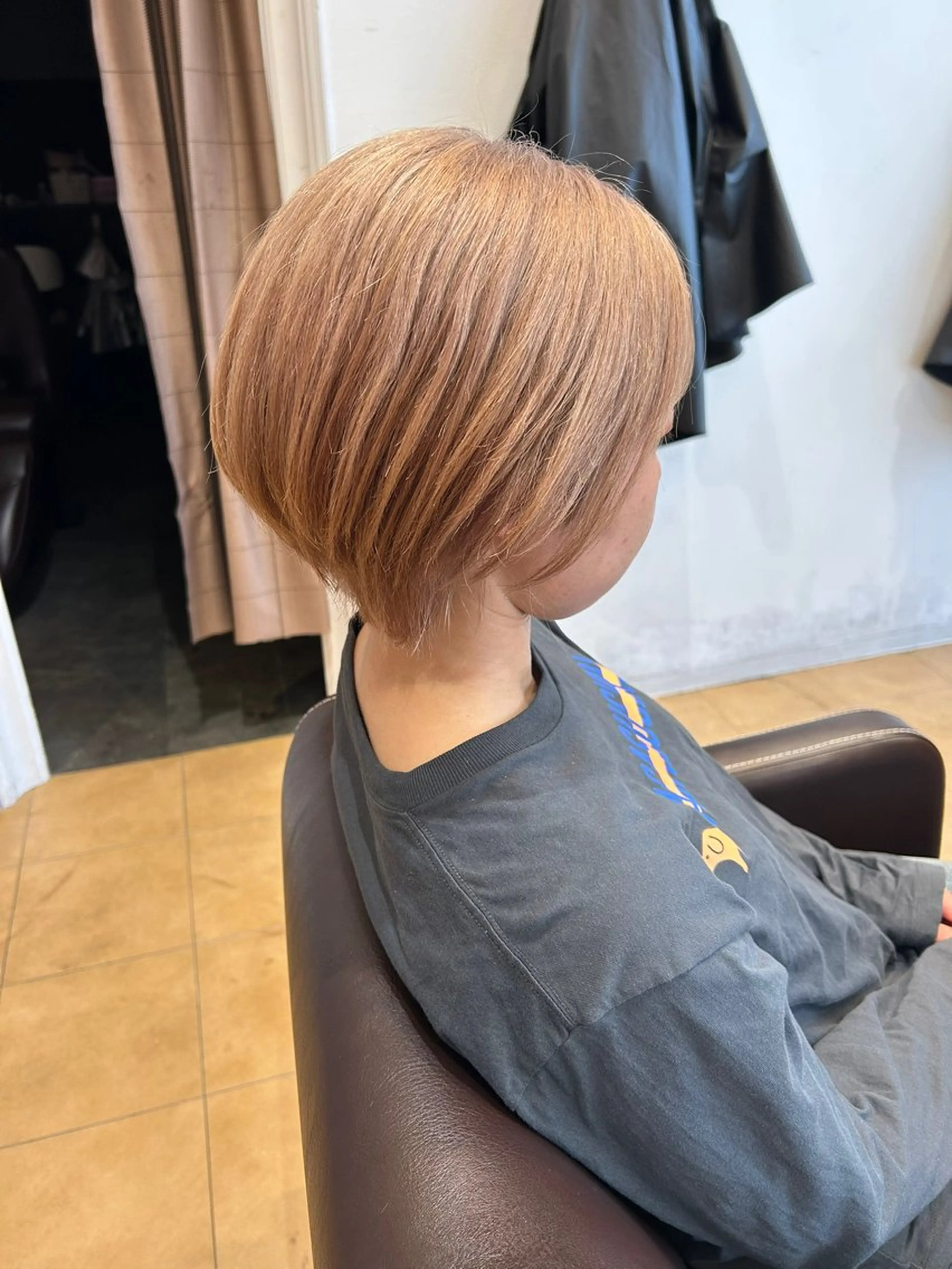カラー ヘアカラー 今中 紗英のヘアスタイル