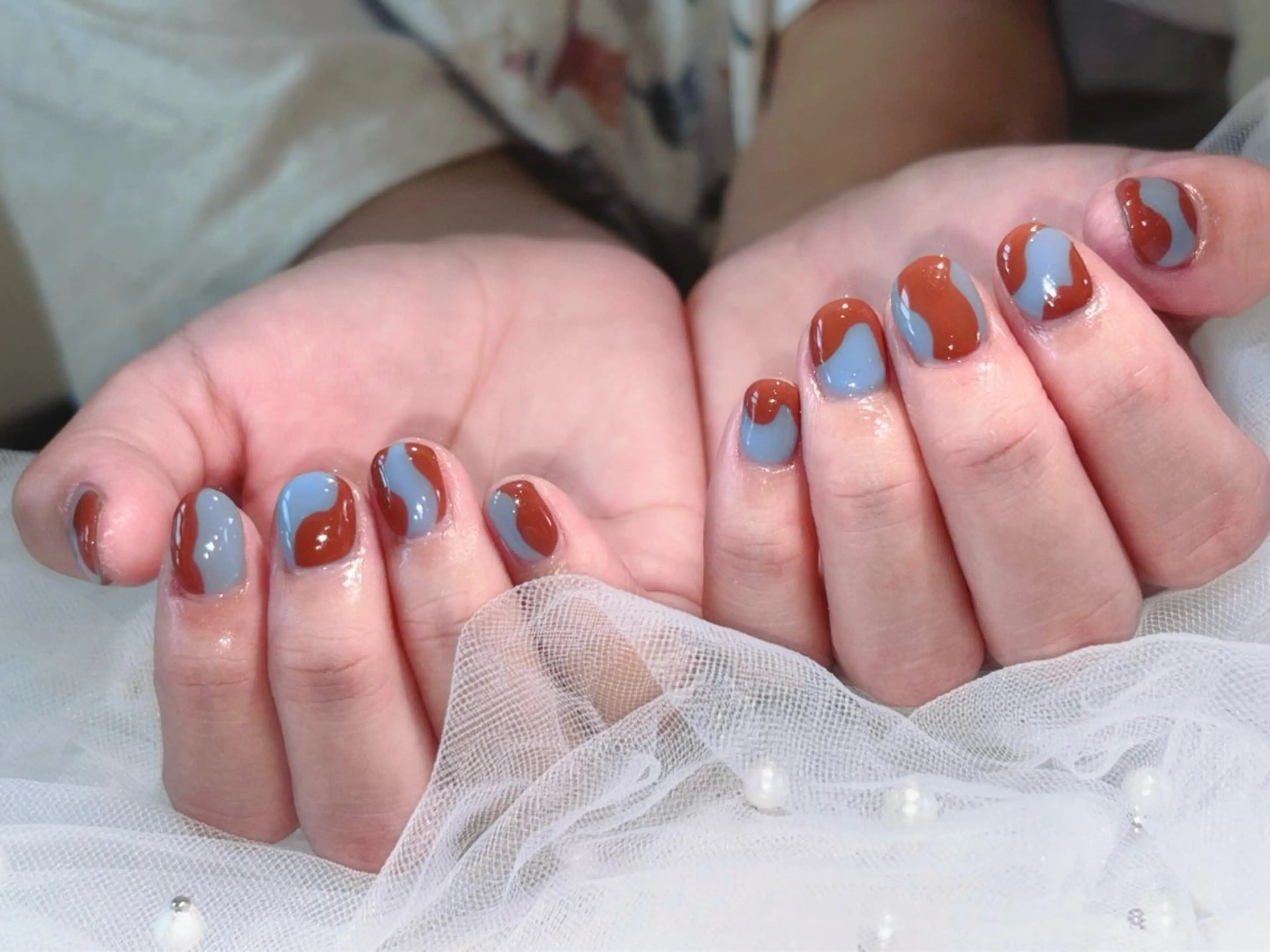 ネイル ニュアンスネイル Nailsalon Lariaのネイルデザイン