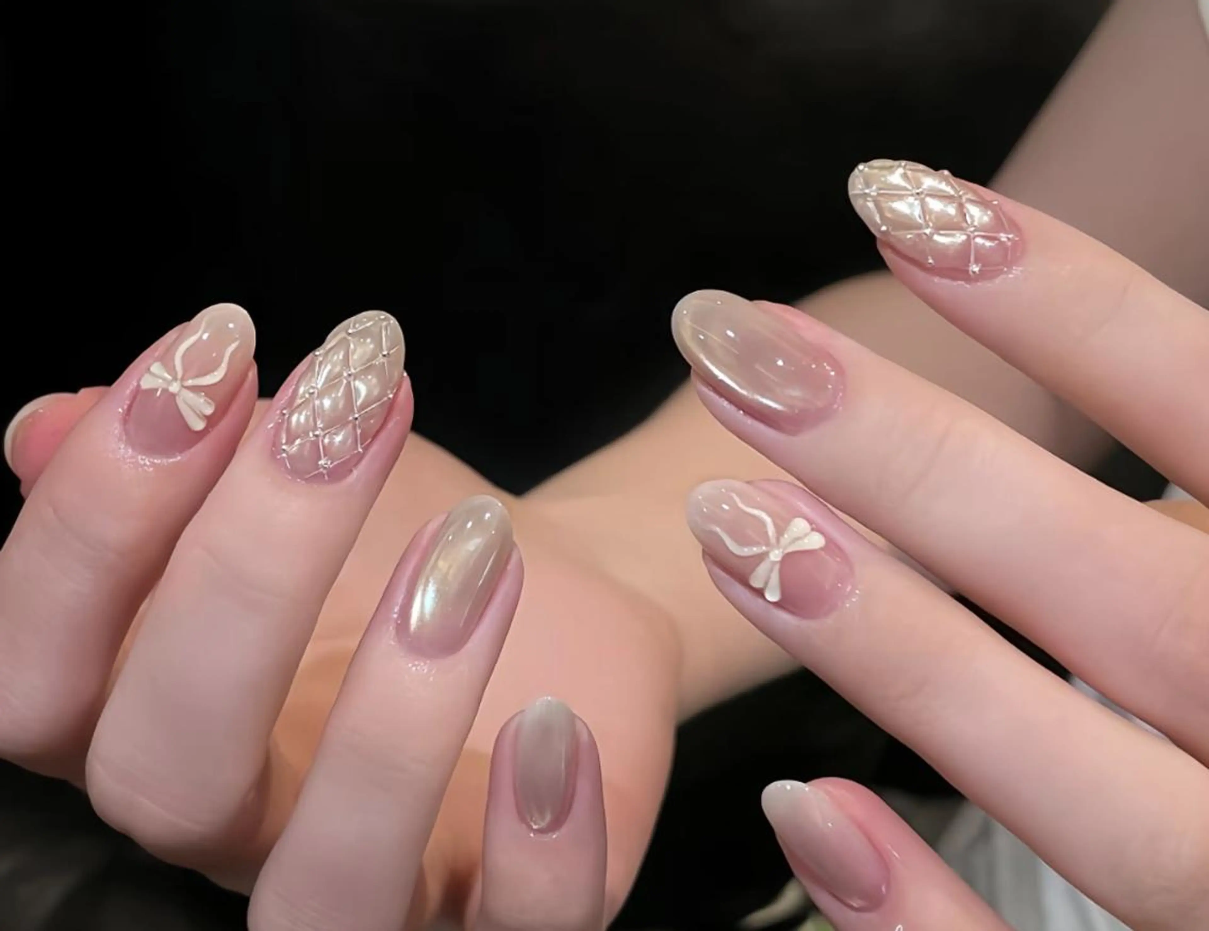 ネイル ハンドネイル ハンドケア 🍑 momo_nailのネイルデザイン