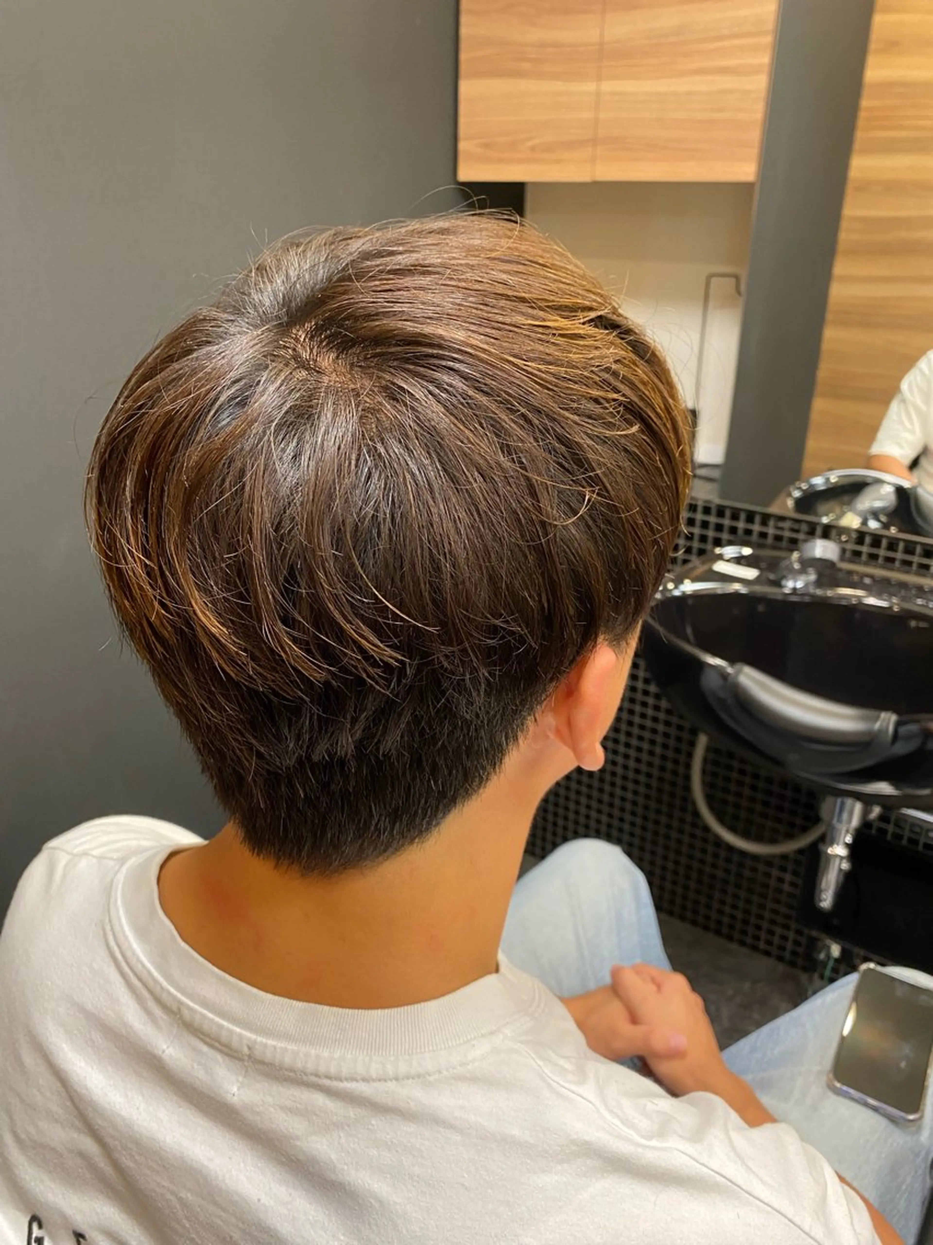 ショート メンズ HOMME GRAND所属・メンズカット０円 モデル募集野田阪神のヘアスタイル