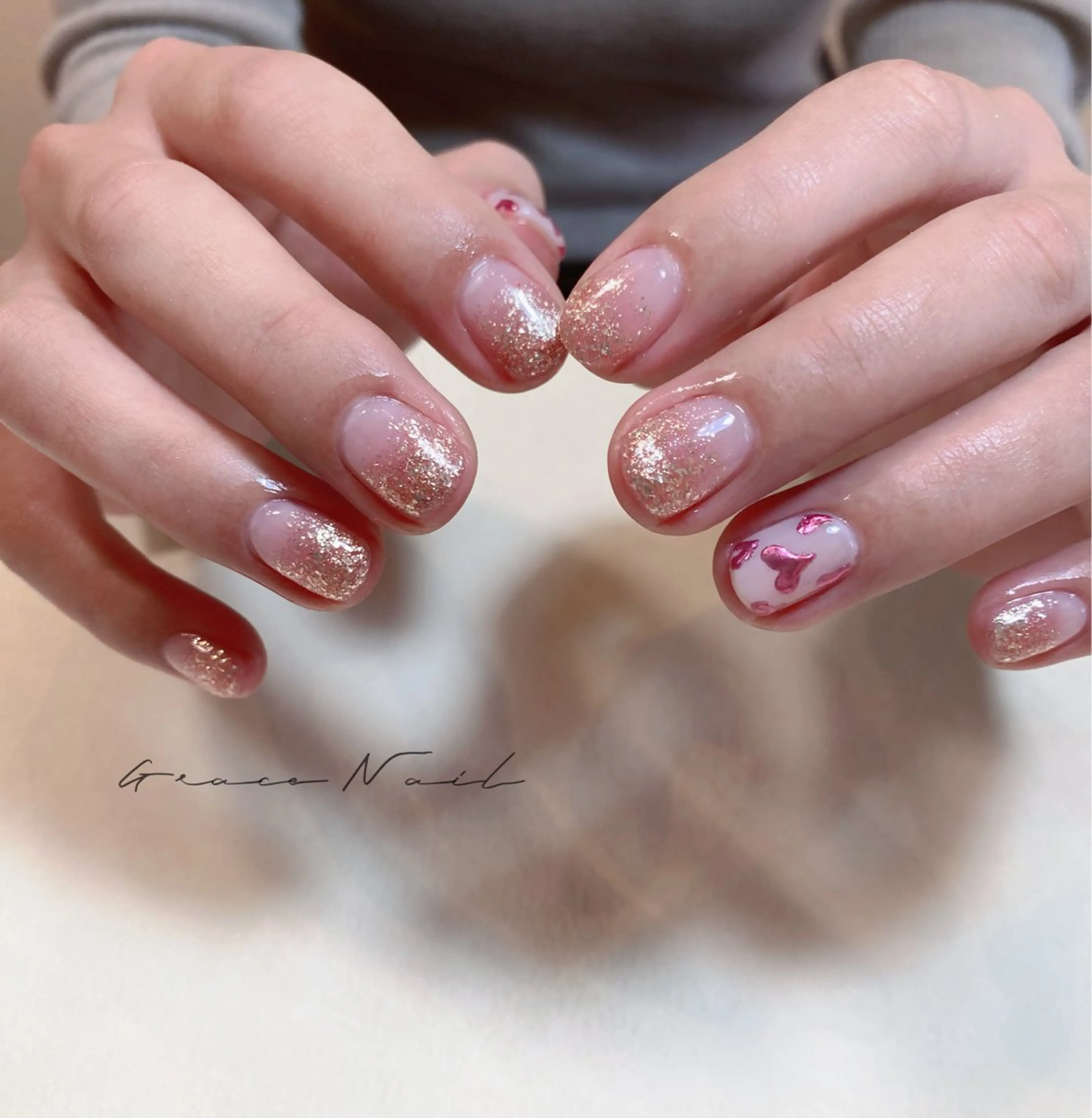 ネイル ハンドネイル ☆*｡Grace Nail｡*☆のネイルデザイン